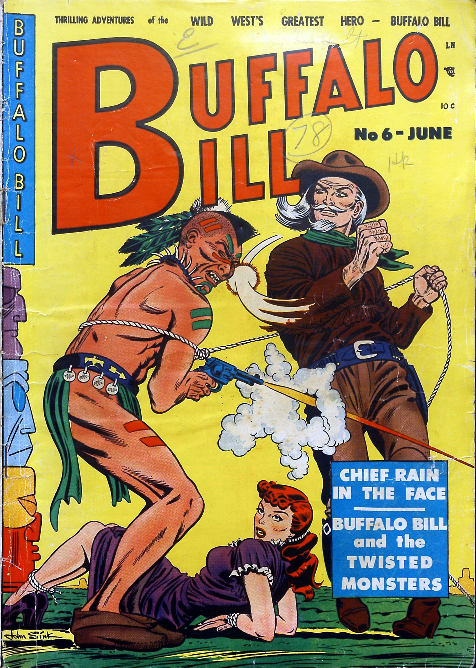 Read online Buffalo Bill comic -  Issue #6 - 1