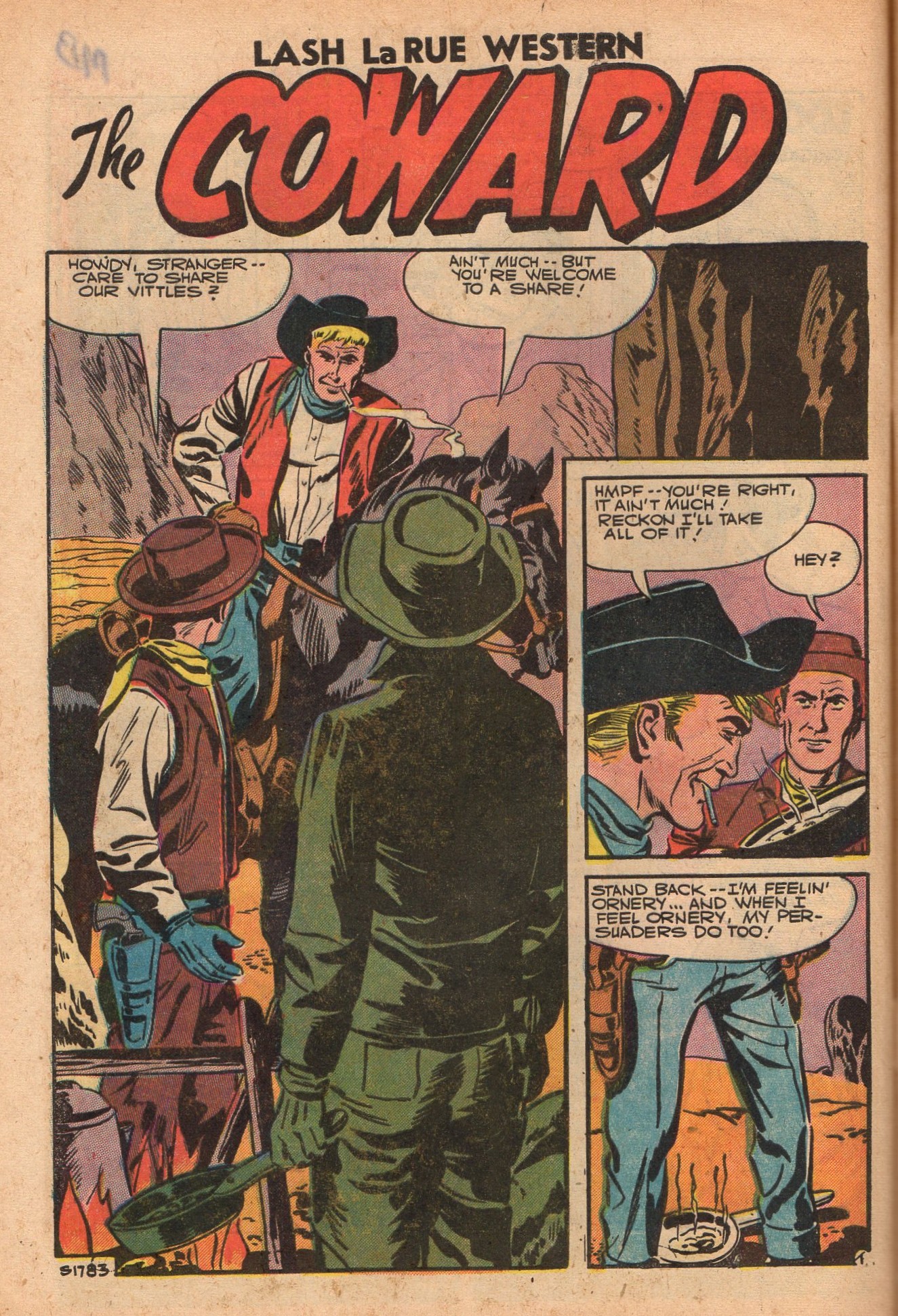 Read online Lash Larue Western (1949) comic -  Issue #64 - 28