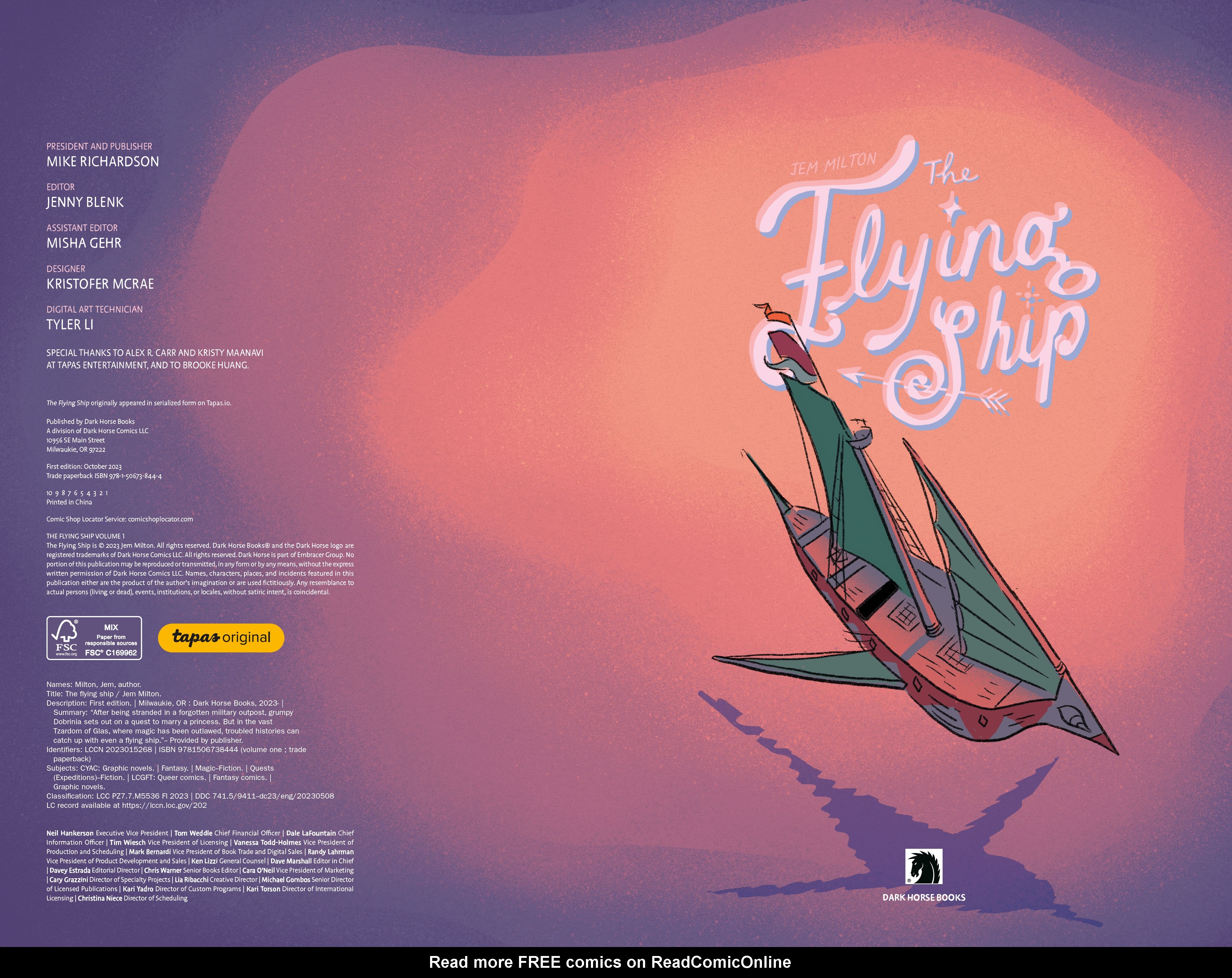 Read online The Flying Ship comic -  Issue # TPB (Part 1) - 3