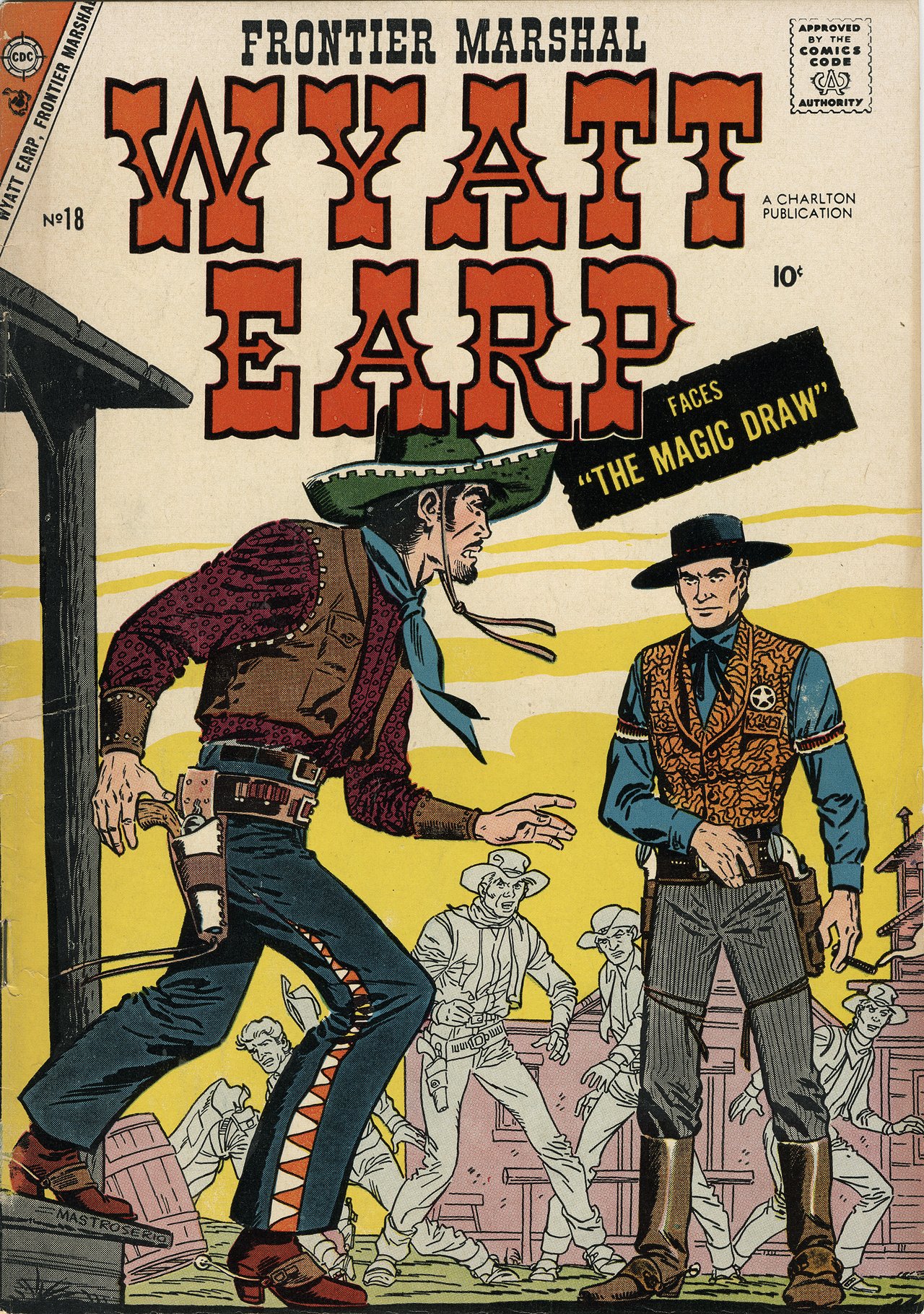 Read online Wyatt Earp Frontier Marshal comic -  Issue #18 - 1
