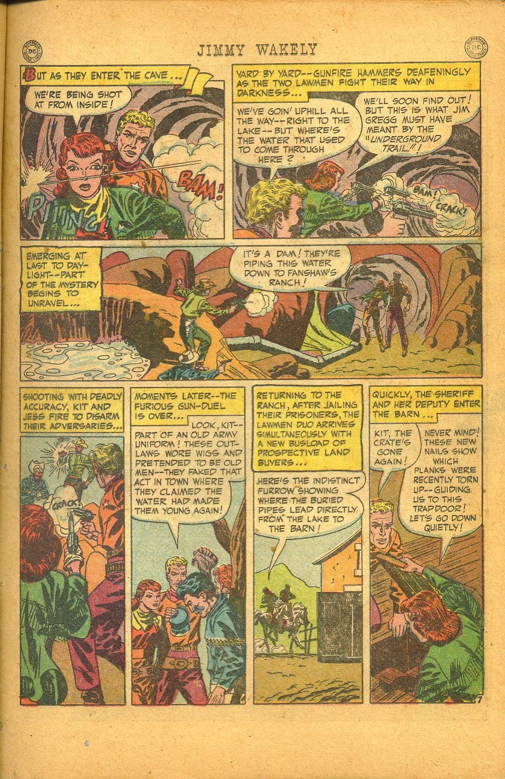 Read online Jimmy Wakely comic -  Issue #10 - 31