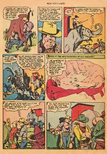 Read online Ken Maynard Western comic -  Issue #2 - 28