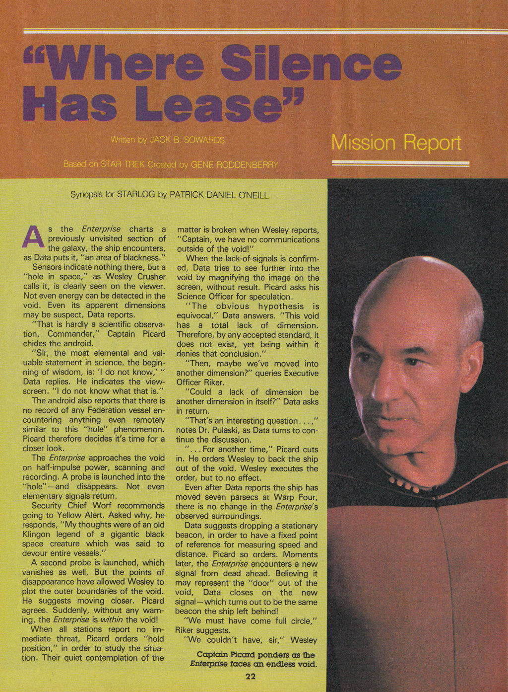 Read online Star Trek The Next Generation (1990) comic -  Issue #15 - 22