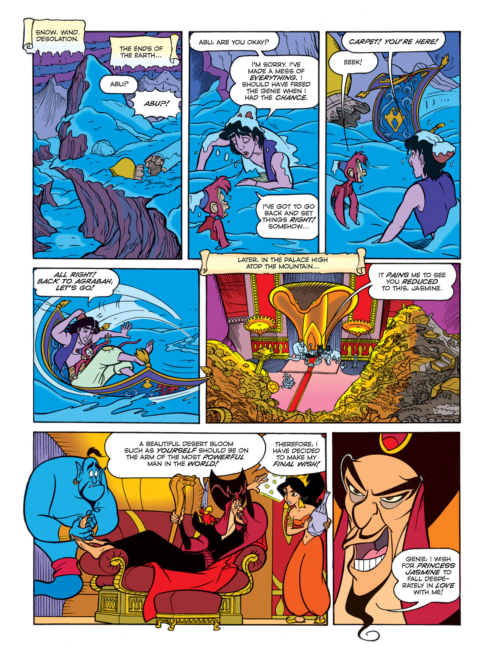 Read online Disney's Aladdin - The Official Movie Adaptation comic -  Issue # Full - 42