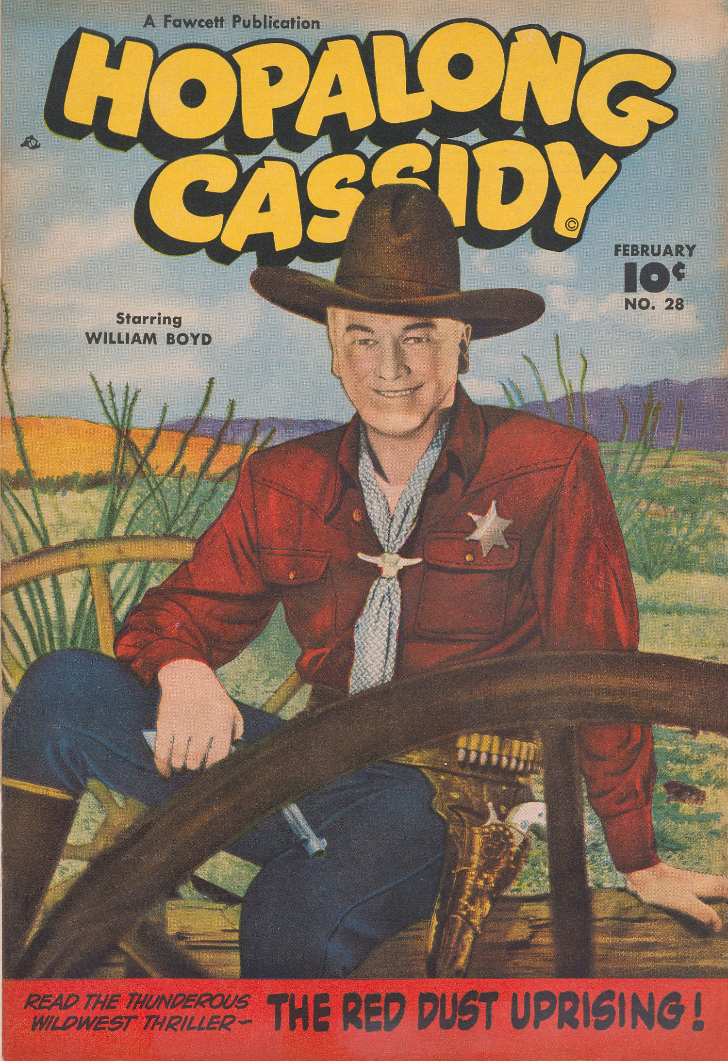 Read online Hopalong Cassidy comic -  Issue #28 - 1
