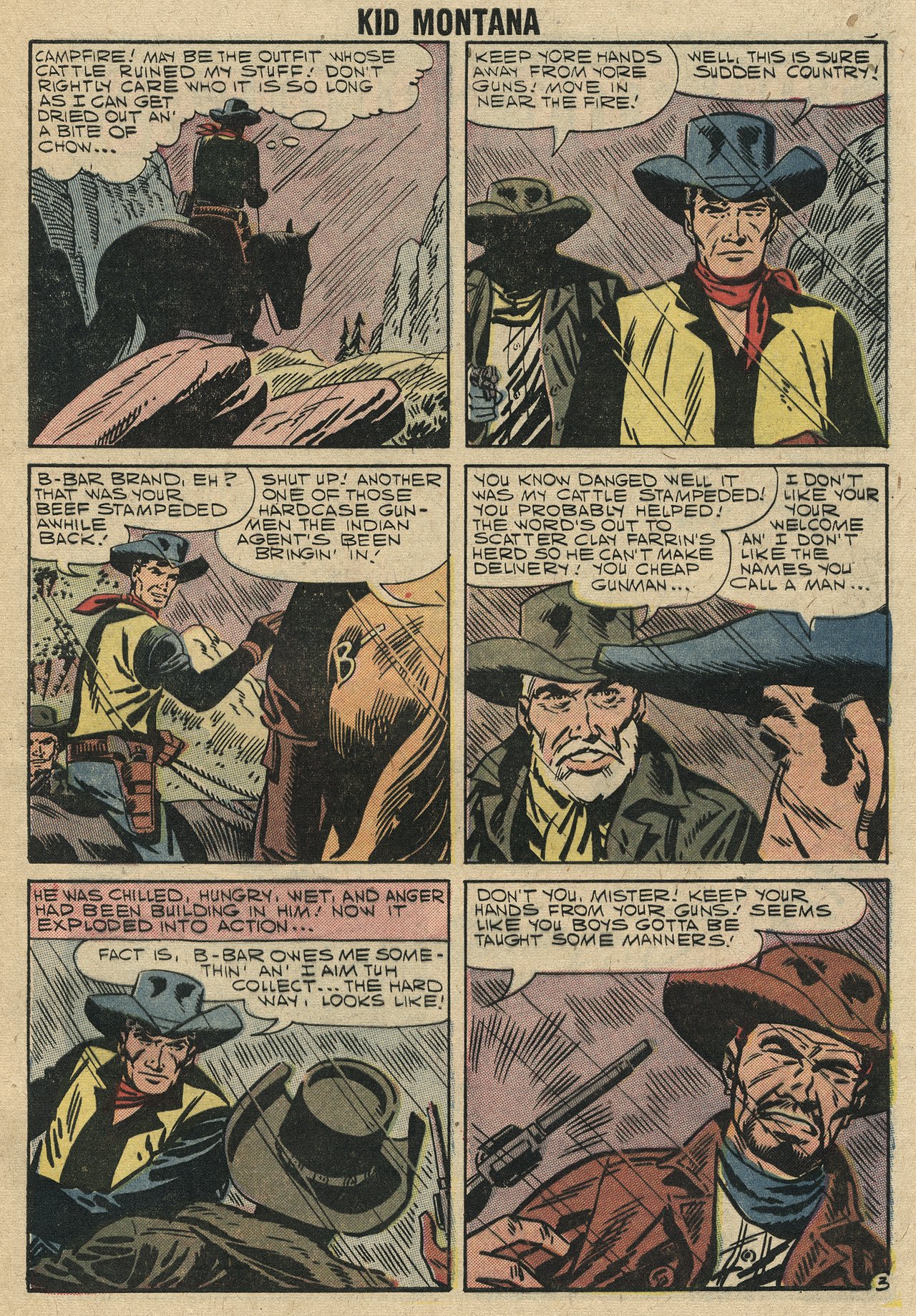 Read online Kid Montana comic -  Issue #12 - 5