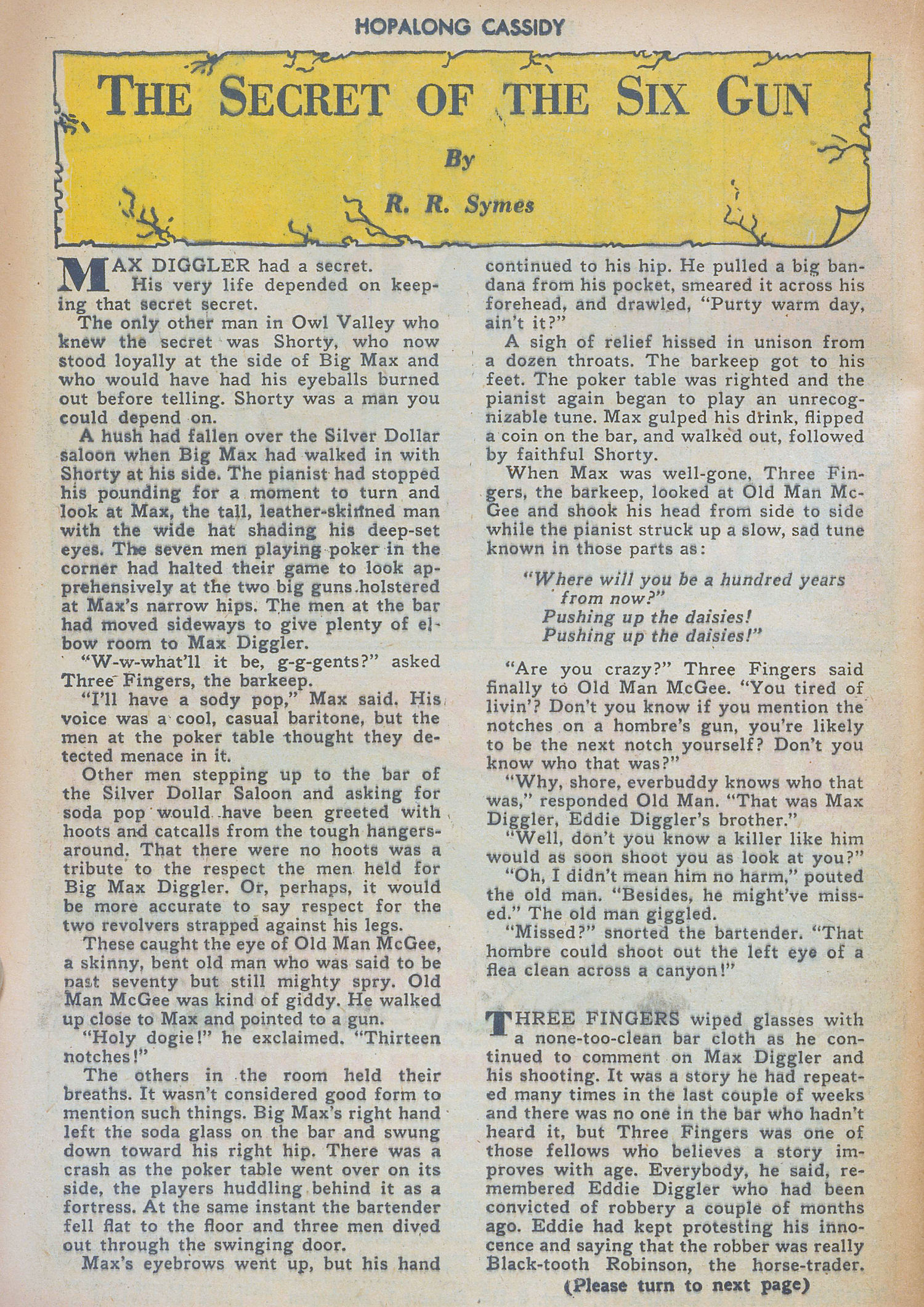 Read online Hopalong Cassidy comic -  Issue #18 - 36