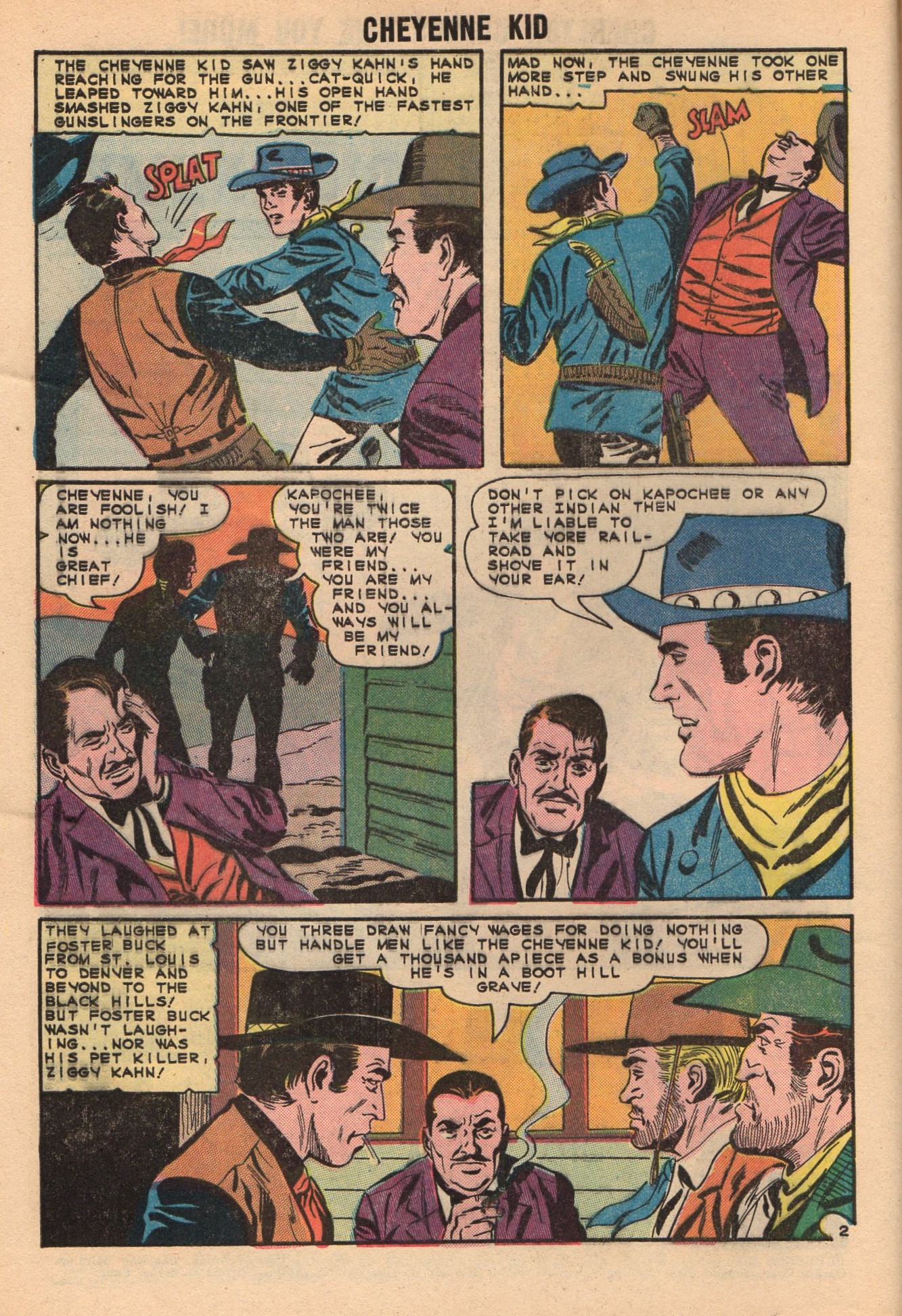 Read online Cheyenne Kid comic -  Issue #49 - 4