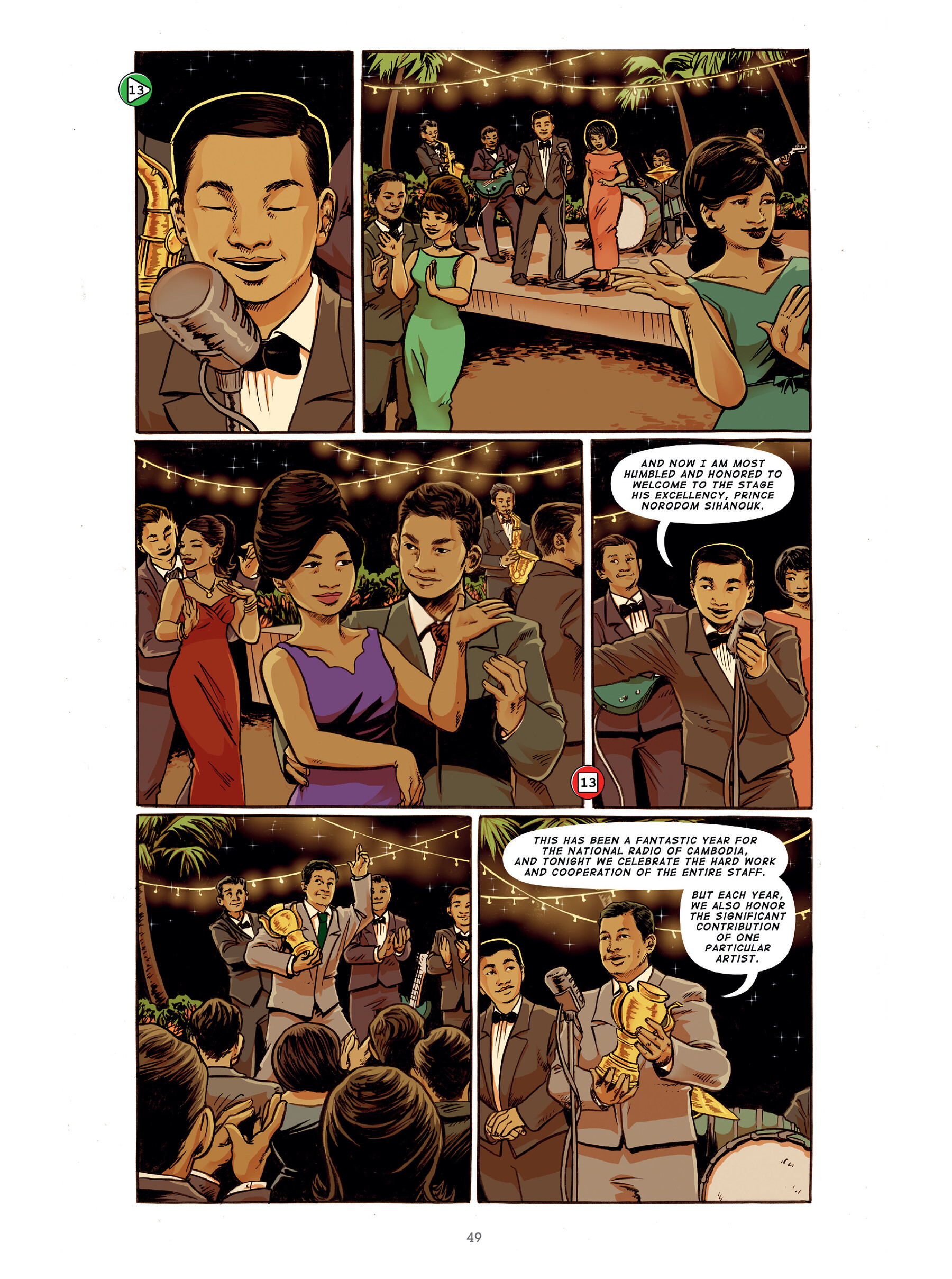 Read online The Golden Voice: The Ballad of Cambodian Rock's Lost Queen comic -  Issue # TPB (Part 1) - 48
