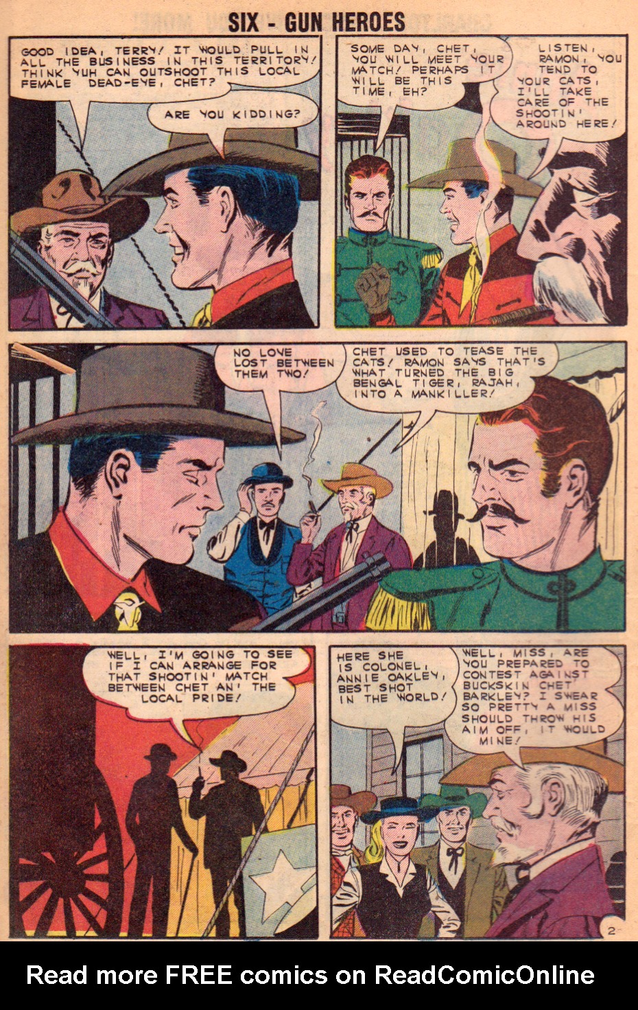 Read online Six-Gun Heroes comic -  Issue #70 - 12