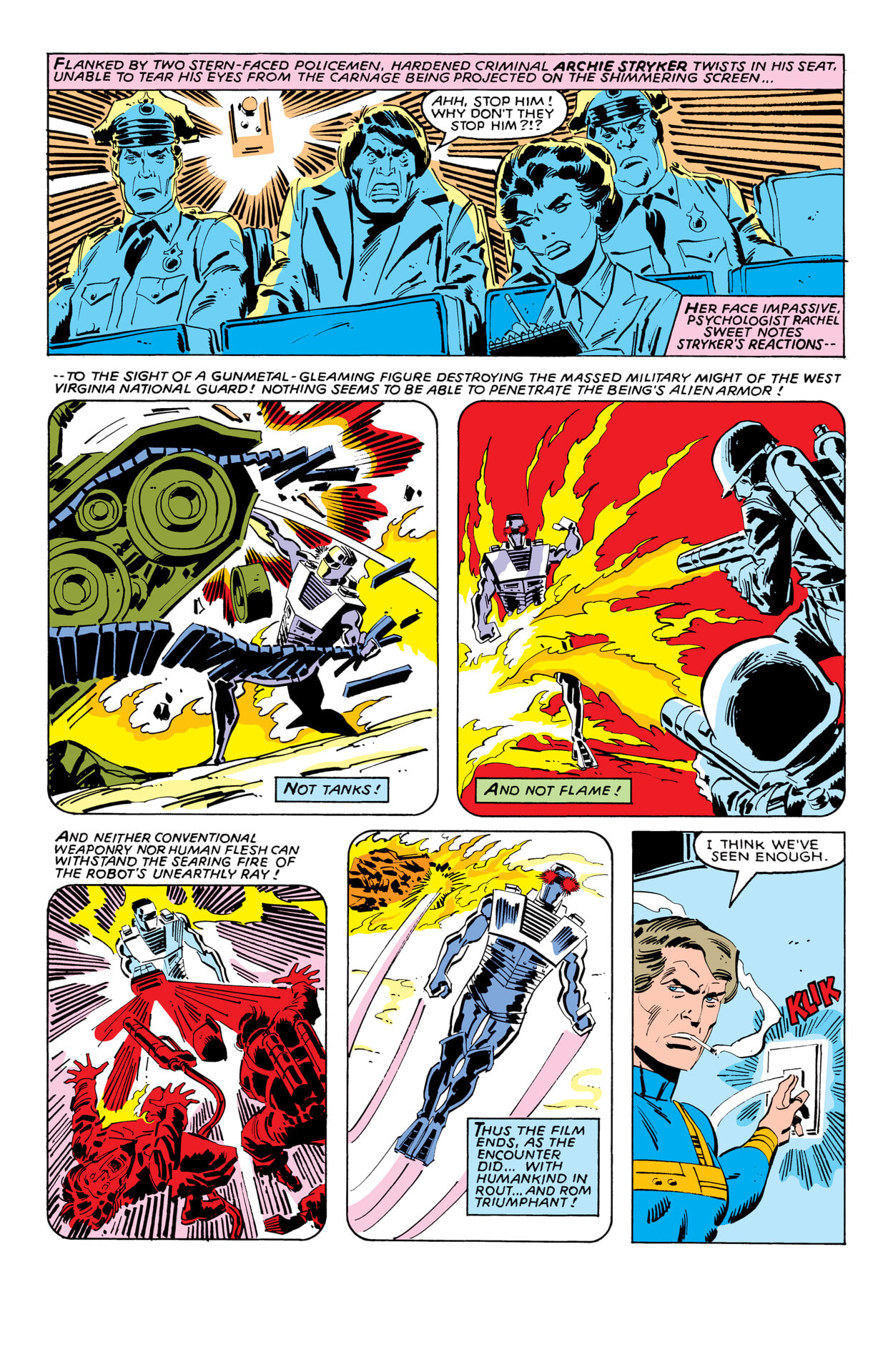 Read online Rom: The Original Marvel Years Omnibus comic -  Issue # TPB (Part 1) - 54