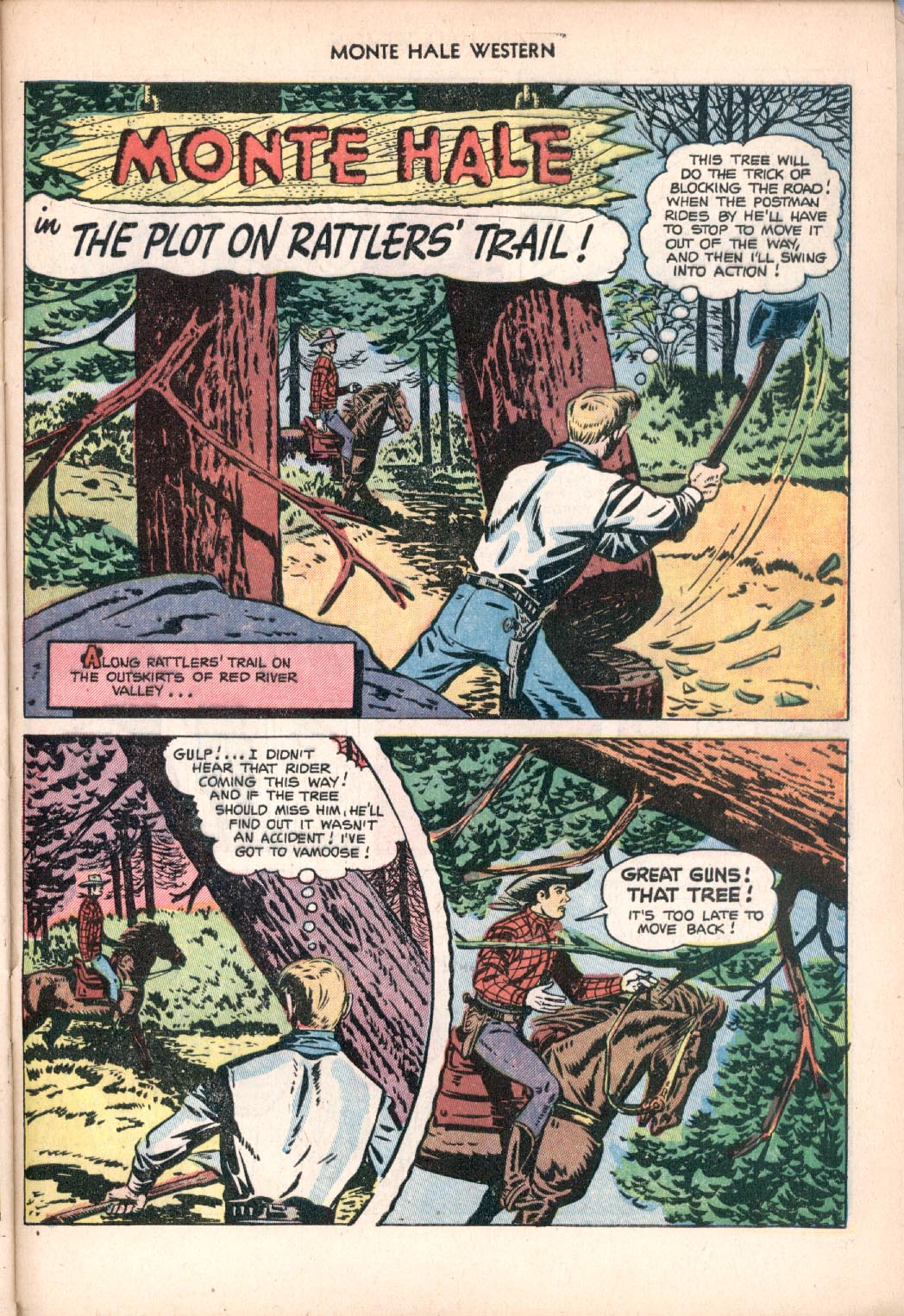 Read online Monte Hale Western comic -  Issue #81 - 29