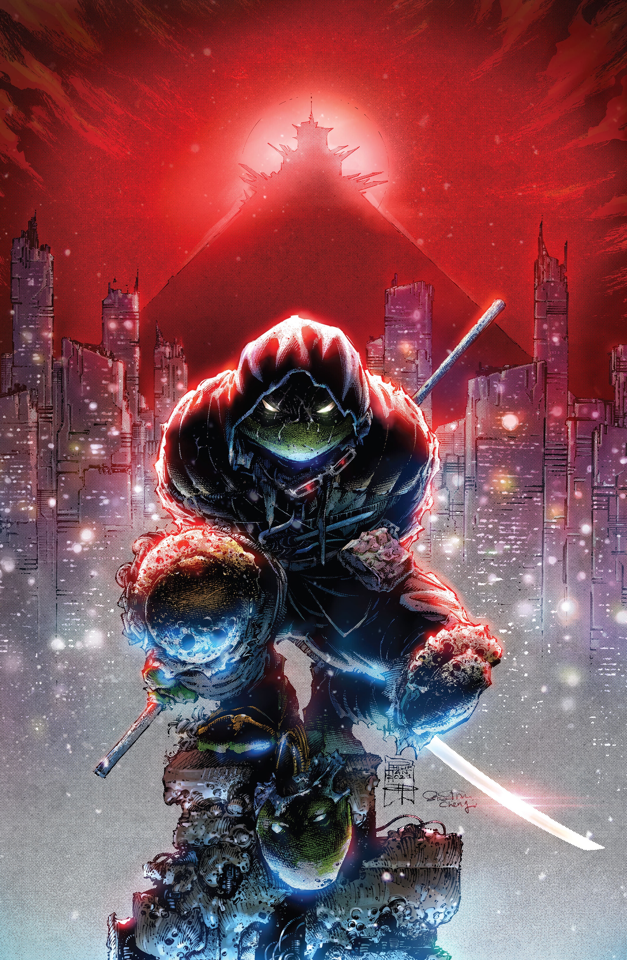 Read online Teenage Mutant Ninja Turtles: The Last Ronin - The Covers comic -  Issue # TPB (Part 2) - 60