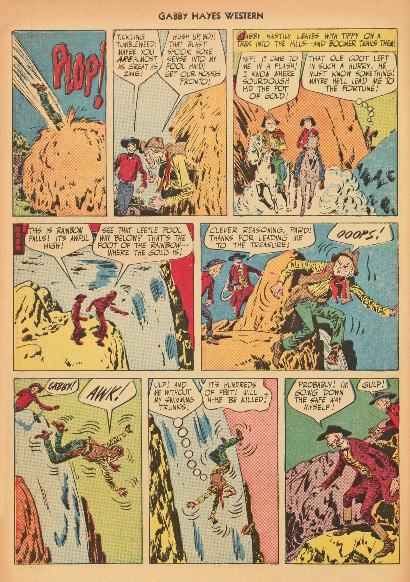 Read online Gabby Hayes Western comic -  Issue #27 - 6
