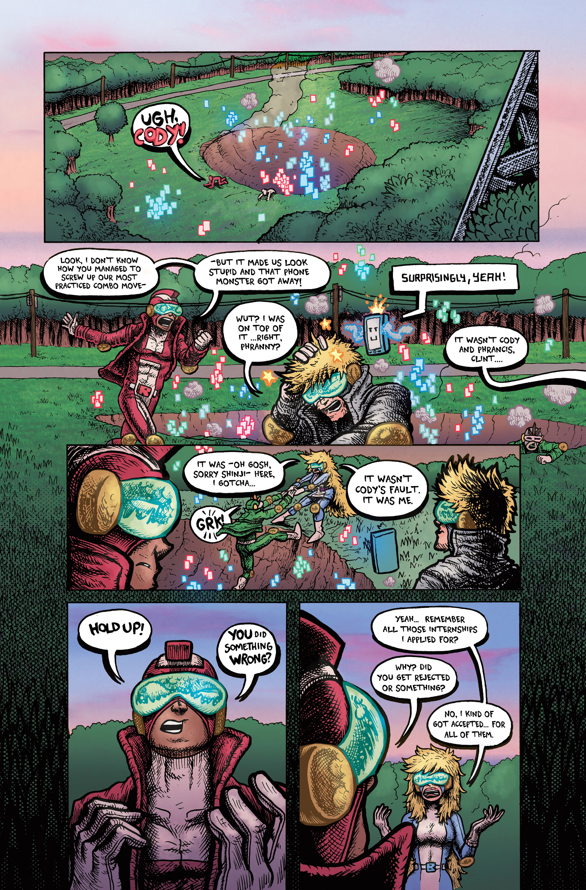Read online Task Force Rad Squad comic -  Issue #5 - 5