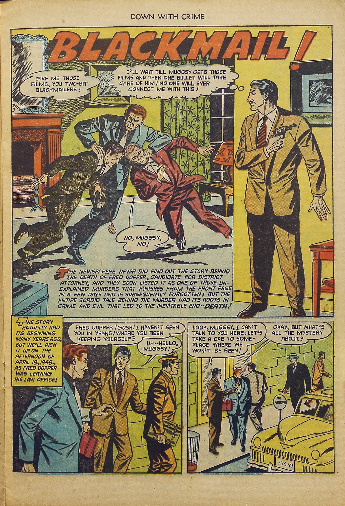 Read online Down With Crime comic -  Issue #7 - 13
