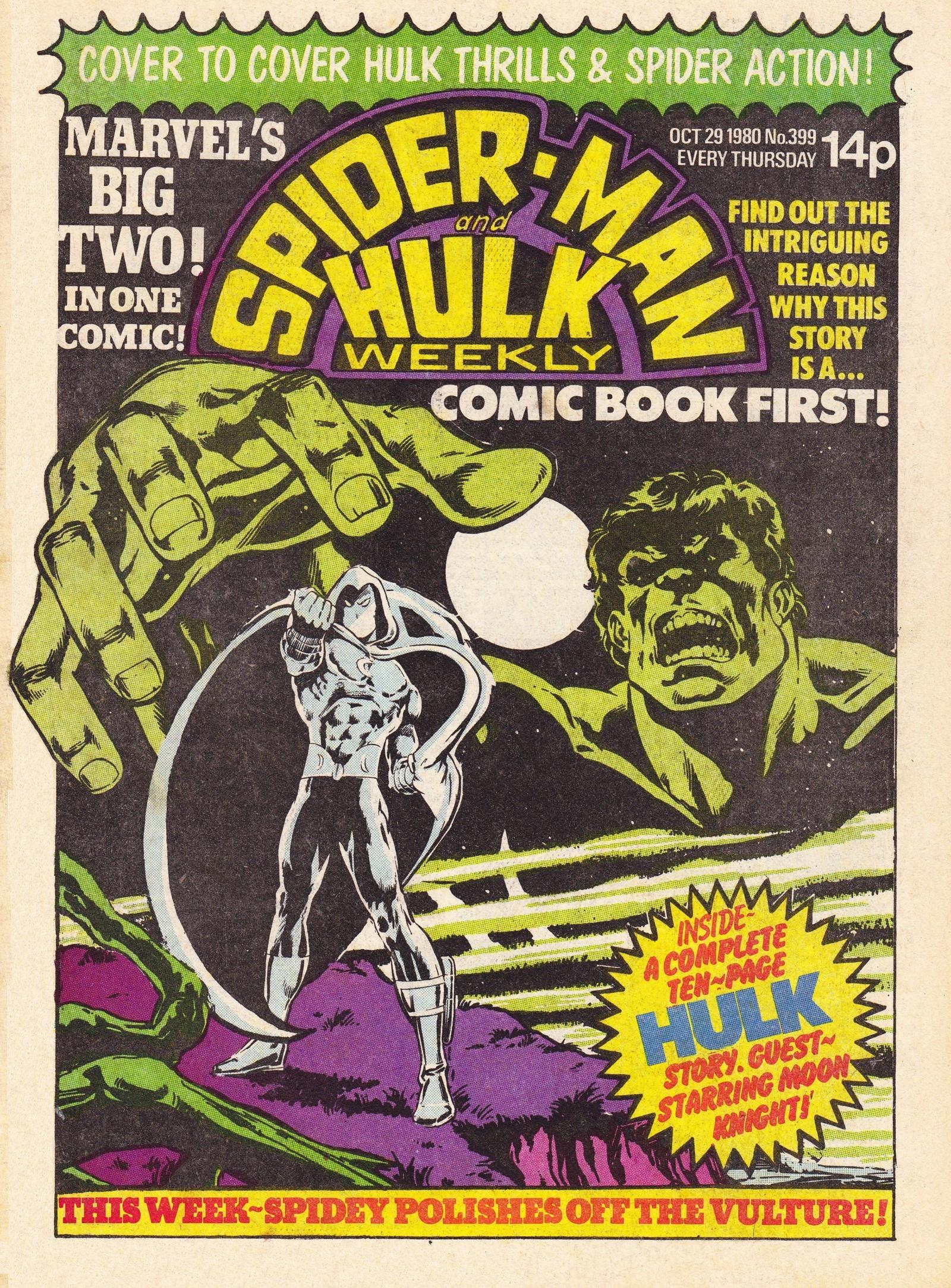 Read online Spider-Man and Hulk Weekly comic -  Issue #399 - 1