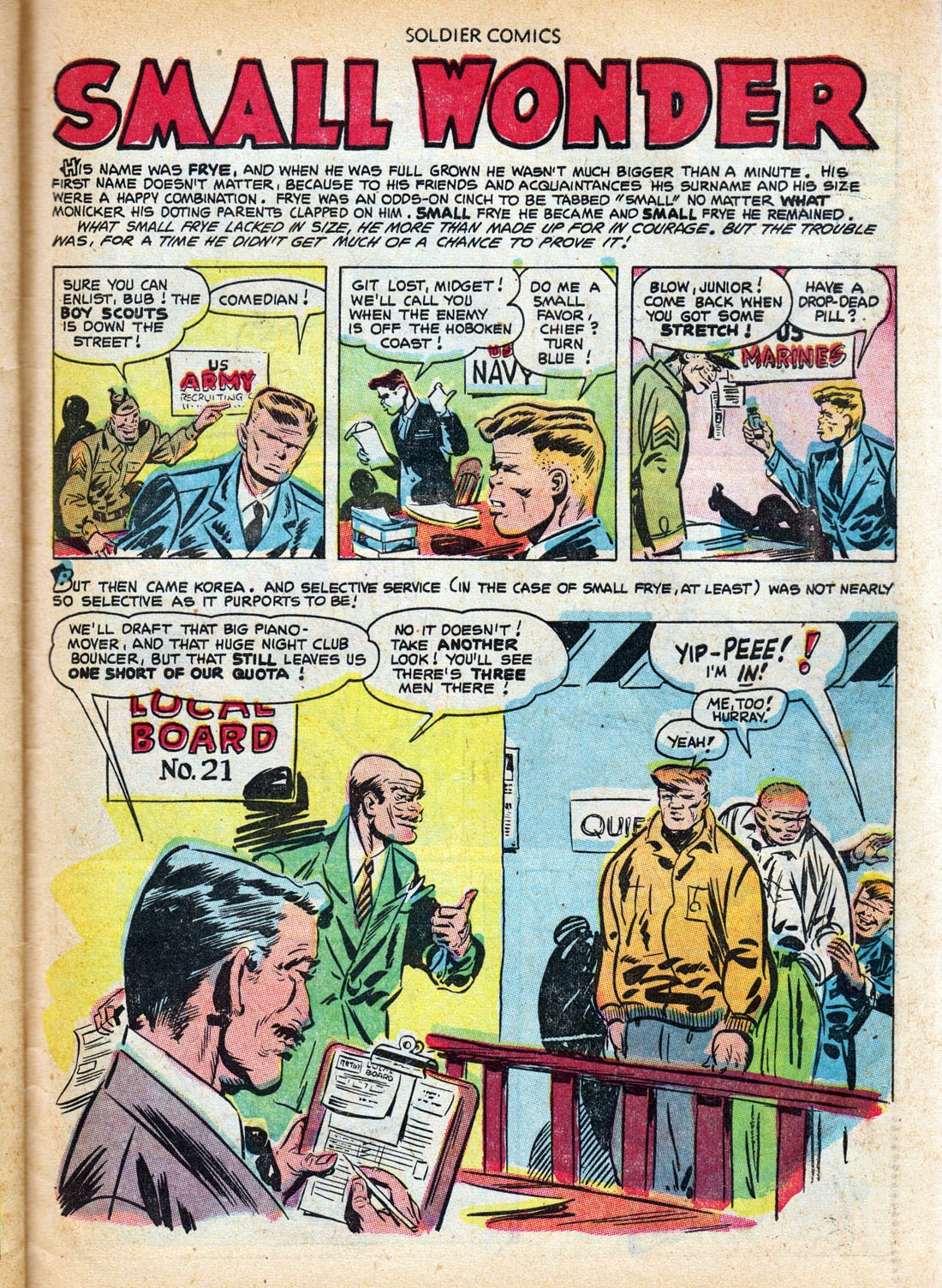 Read online Soldier Comics comic -  Issue #7 - 27