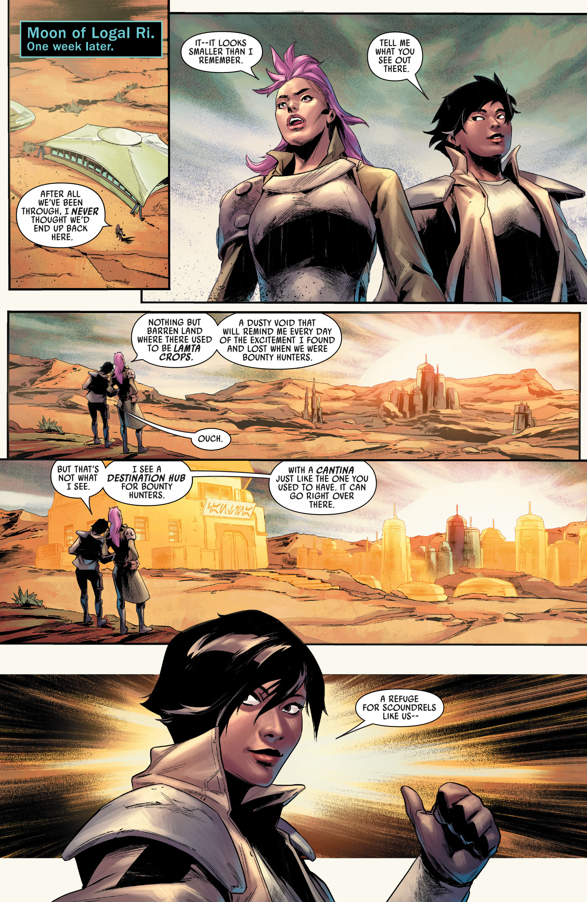 Read online Star Wars: Bounty Hunters comic -  Issue #42 - 23