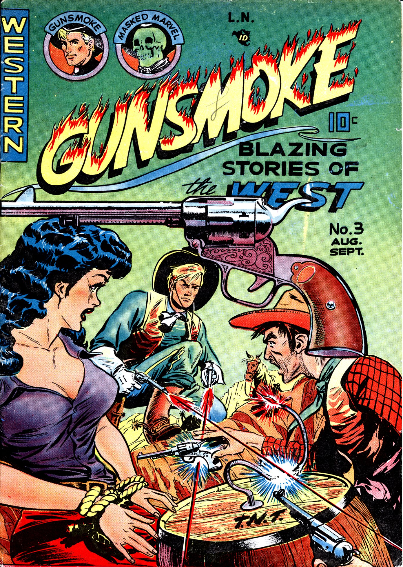 Read online Gunsmoke comic -  Issue #3 - 1