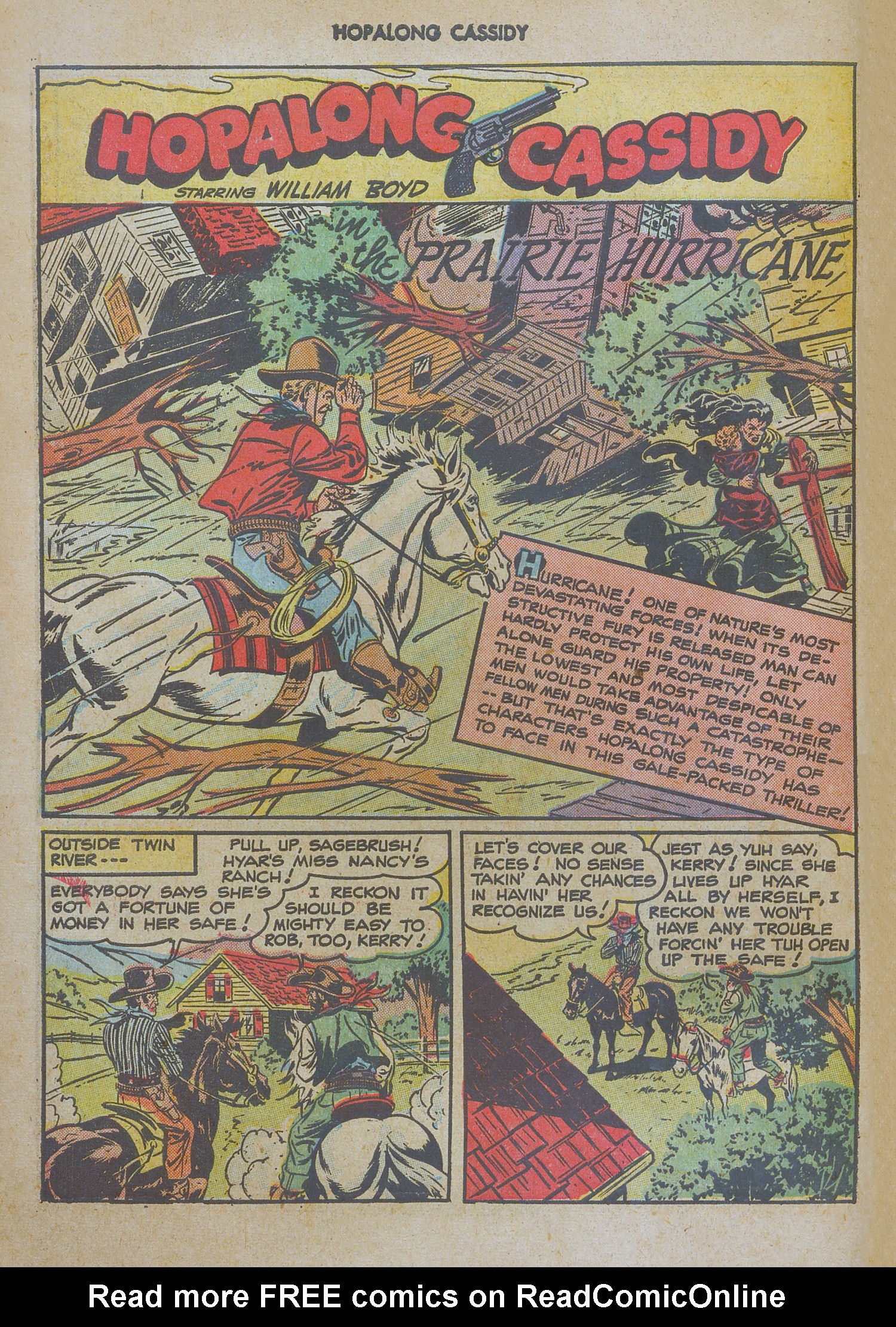 Read online Hopalong Cassidy comic -  Issue #27 - 4