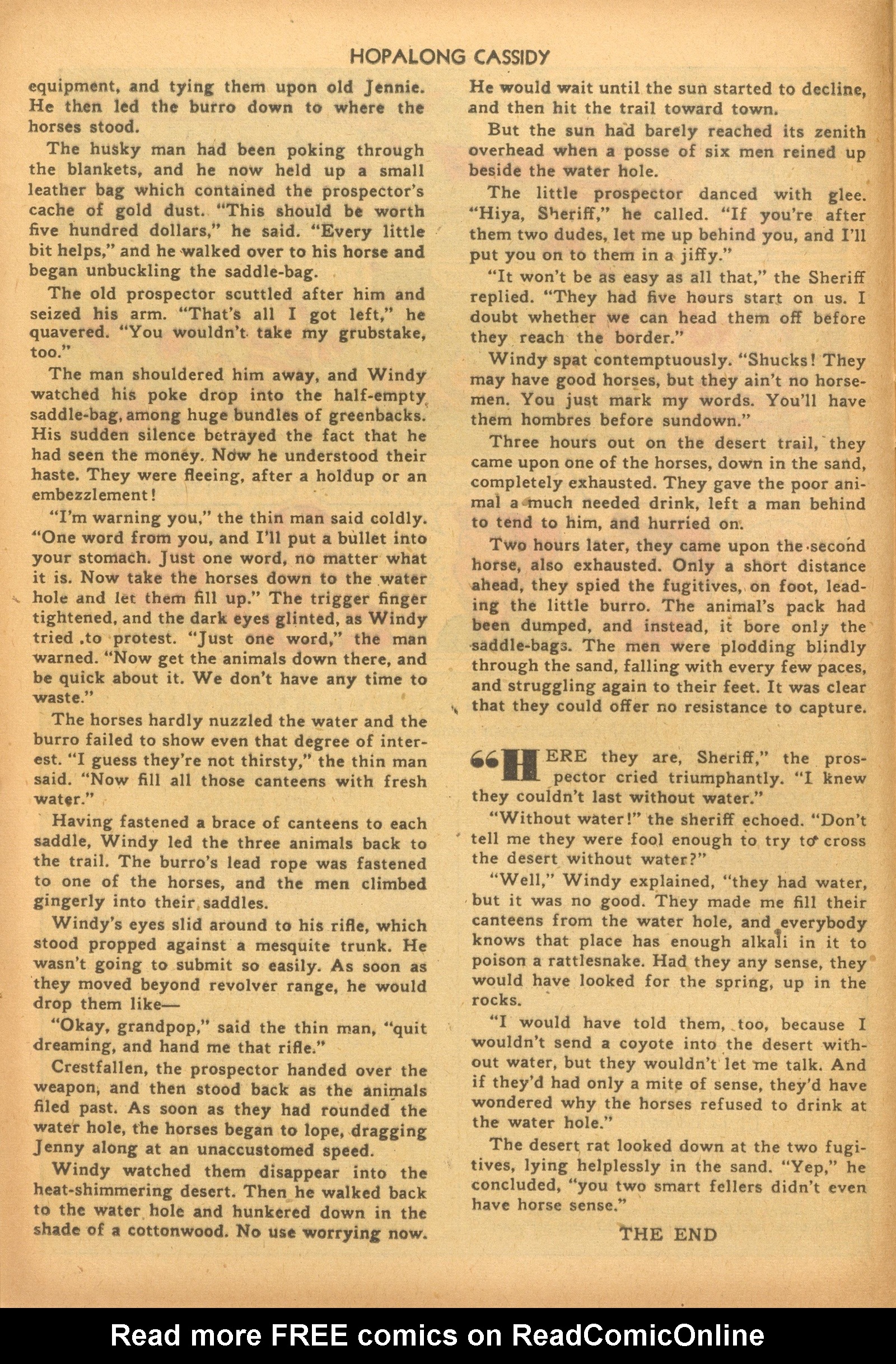 Read online Hopalong Cassidy comic -  Issue #67 - 12