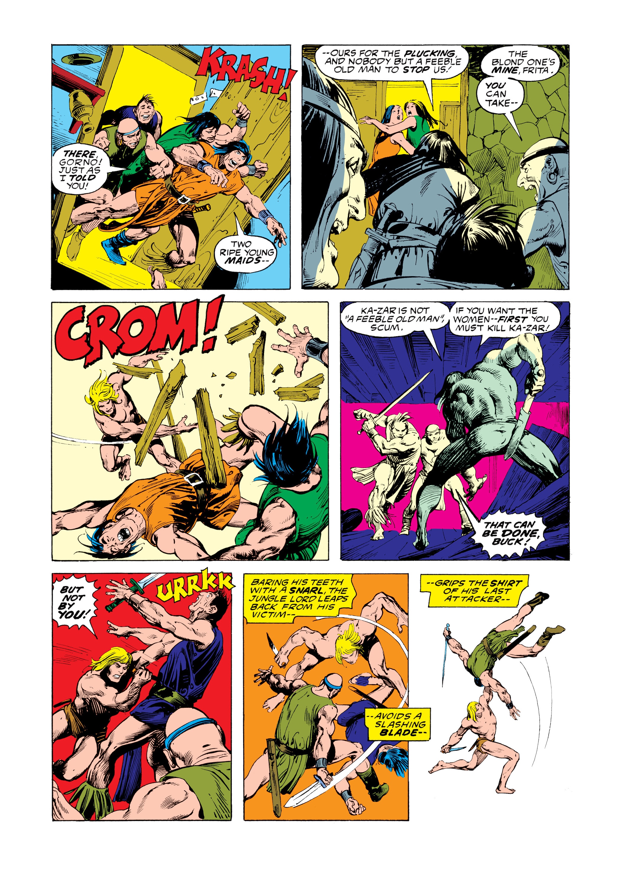 Read online Marvel Masterworks: Ka-Zar comic -  Issue # TPB 3 (Part 1) - 59