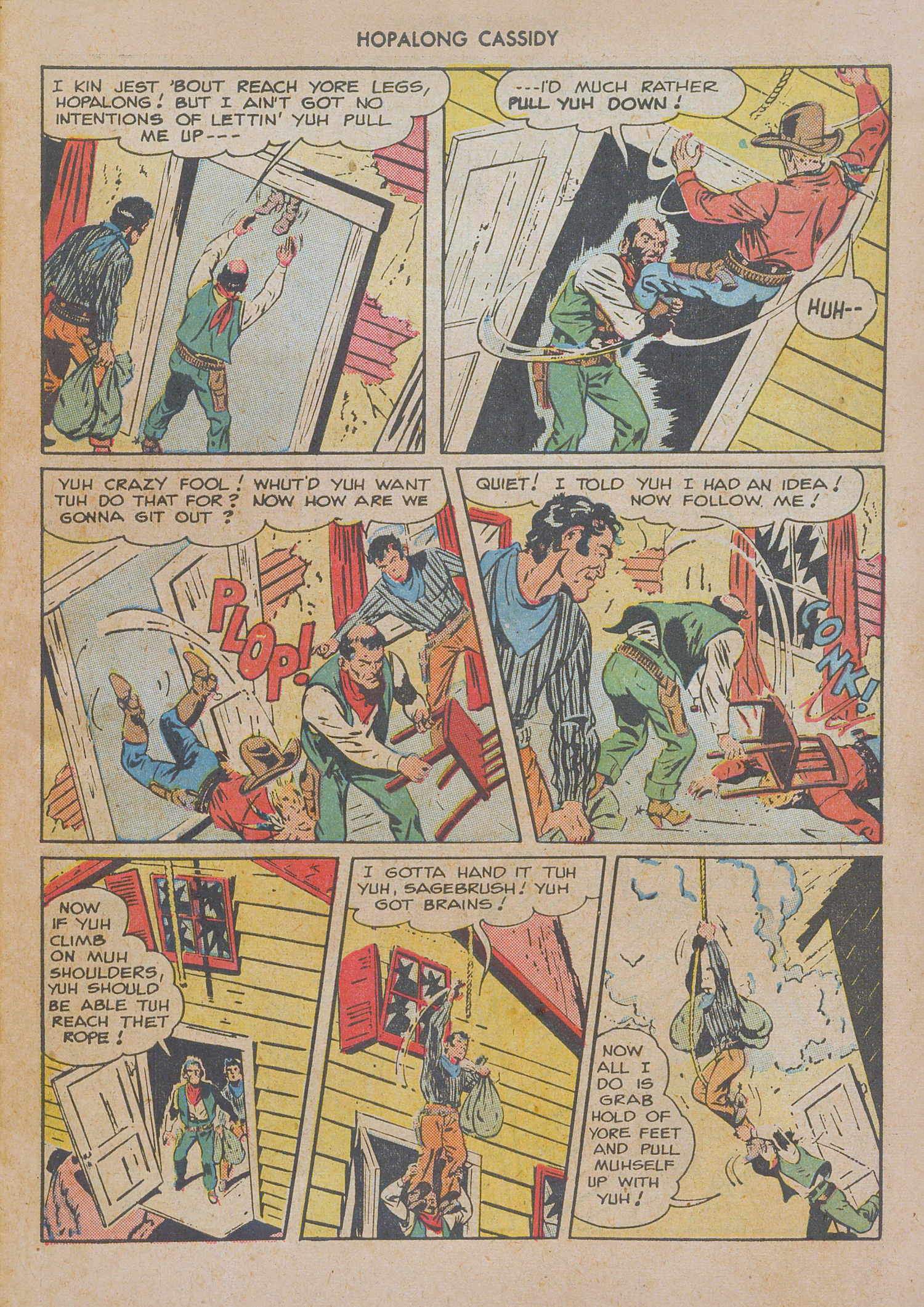 Read online Hopalong Cassidy comic -  Issue #27 - 9