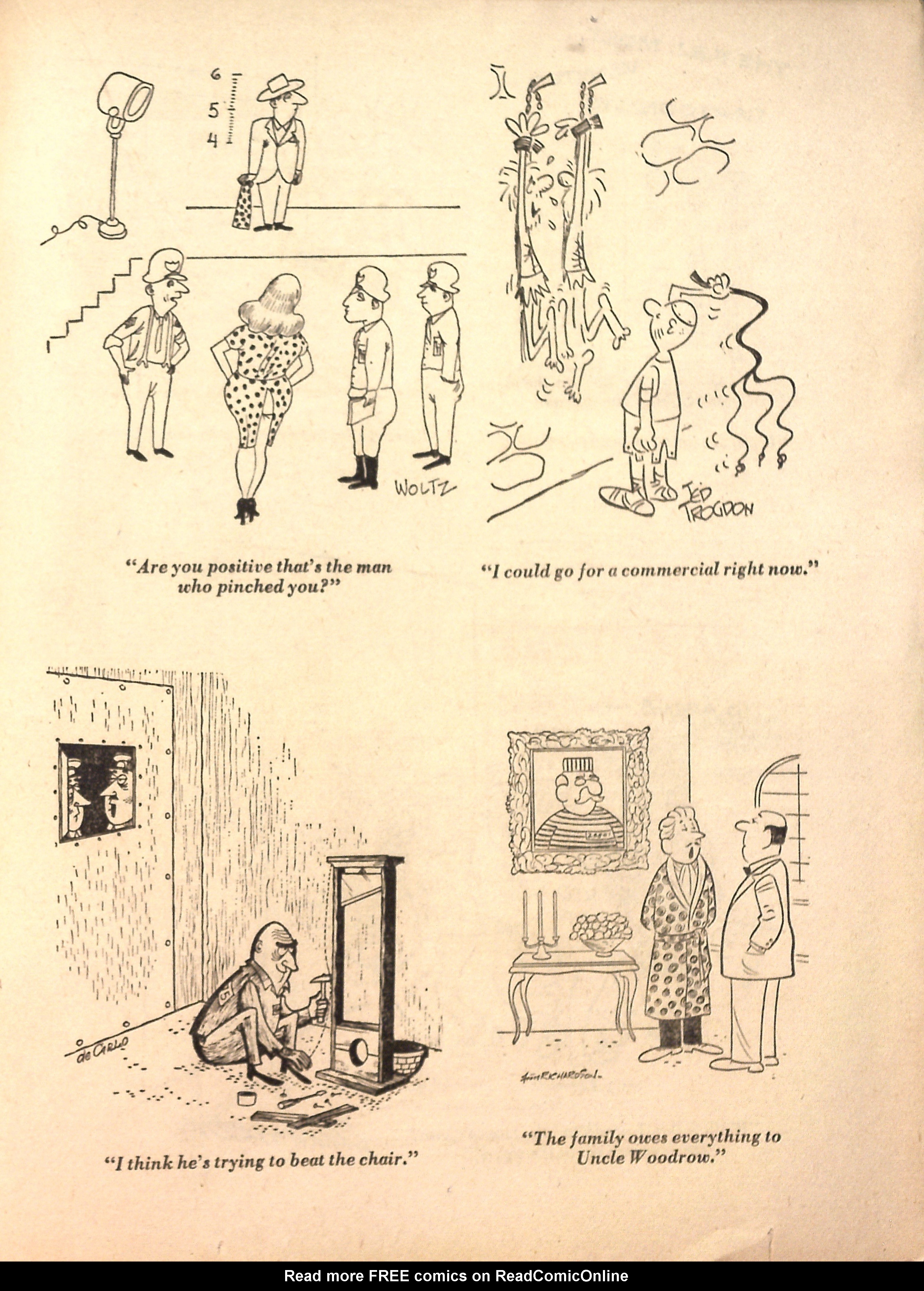 Read online Cartoons and Gags comic -  Issue #27 - 27