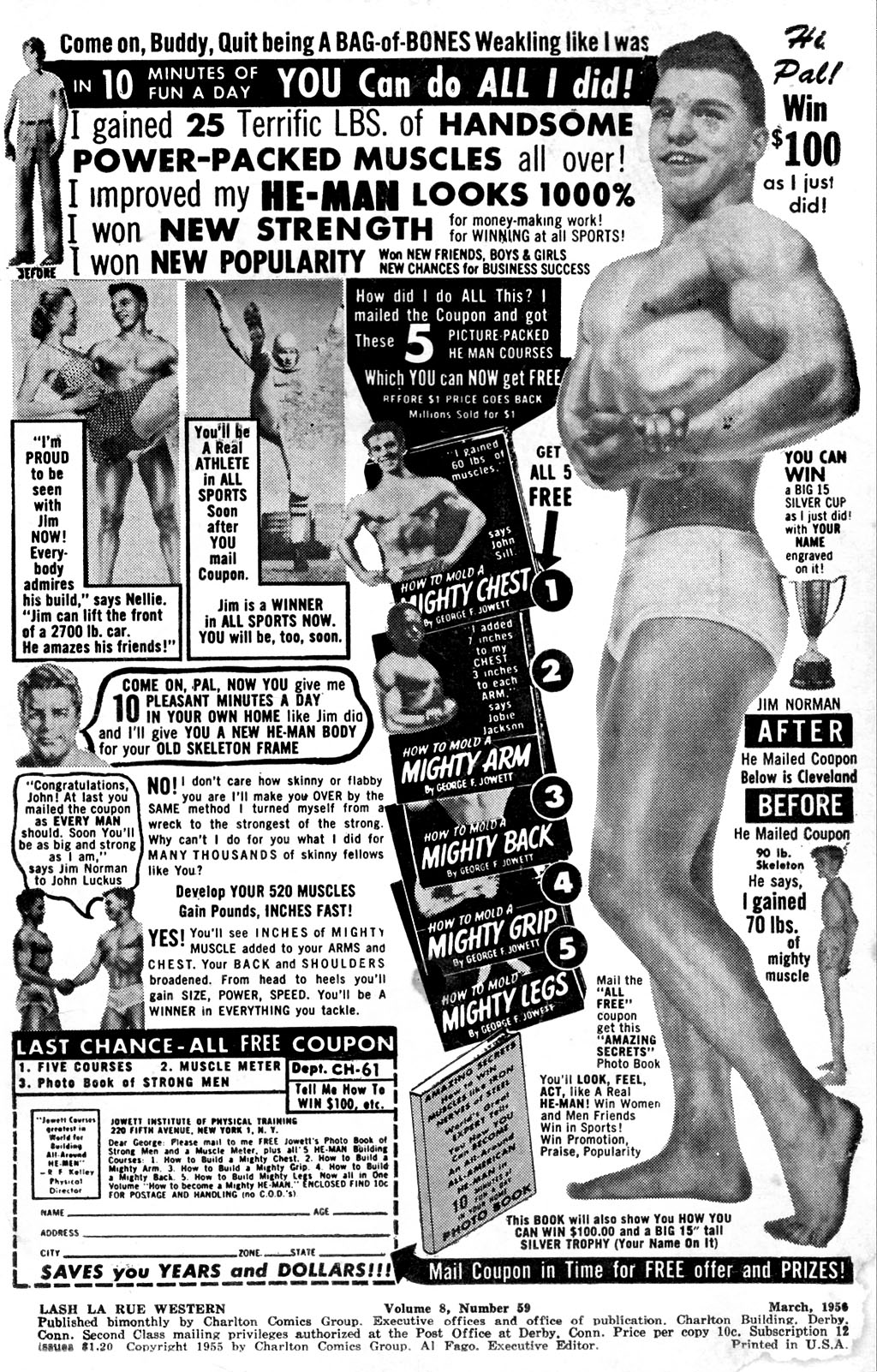 Read online Lash Larue Western (1949) comic -  Issue #59 - 2