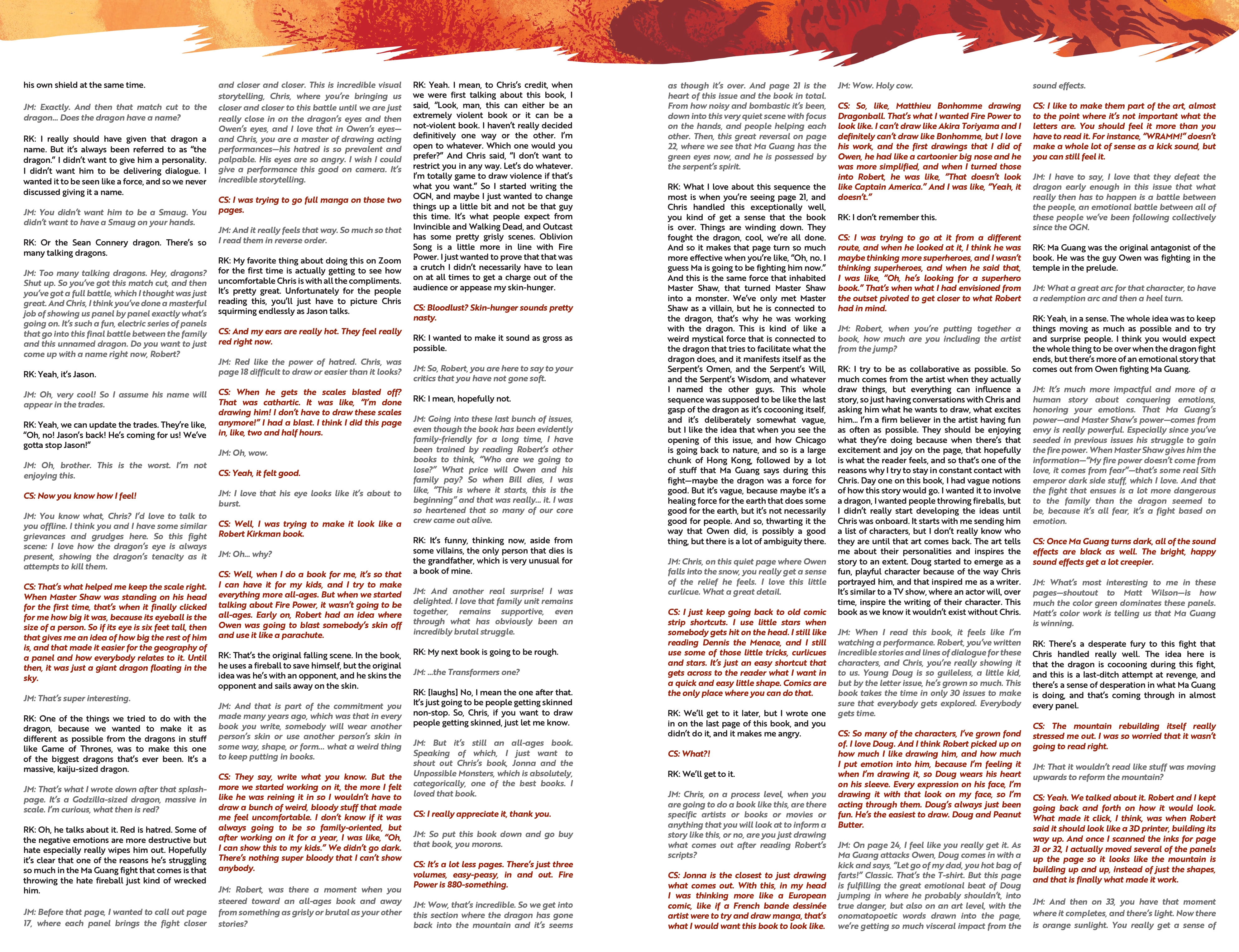 Read online Fire Power comic -  Issue #30 - 56