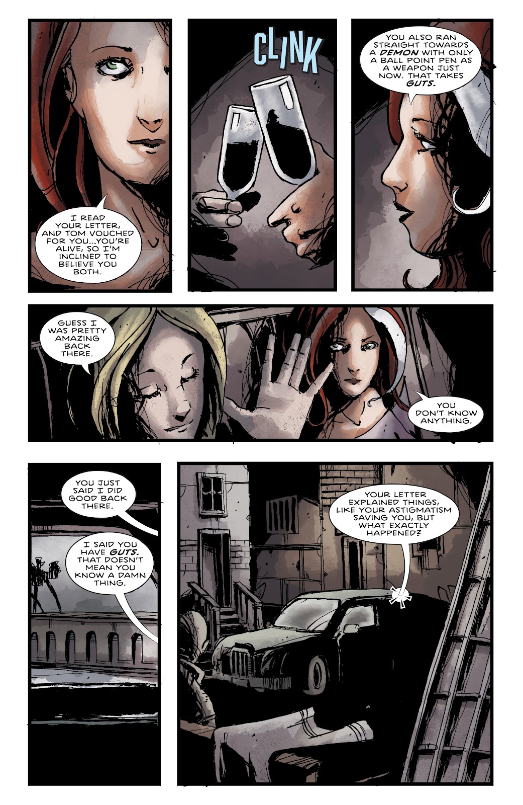 The Case of the Bleeding Wall issue 1 - Page 12