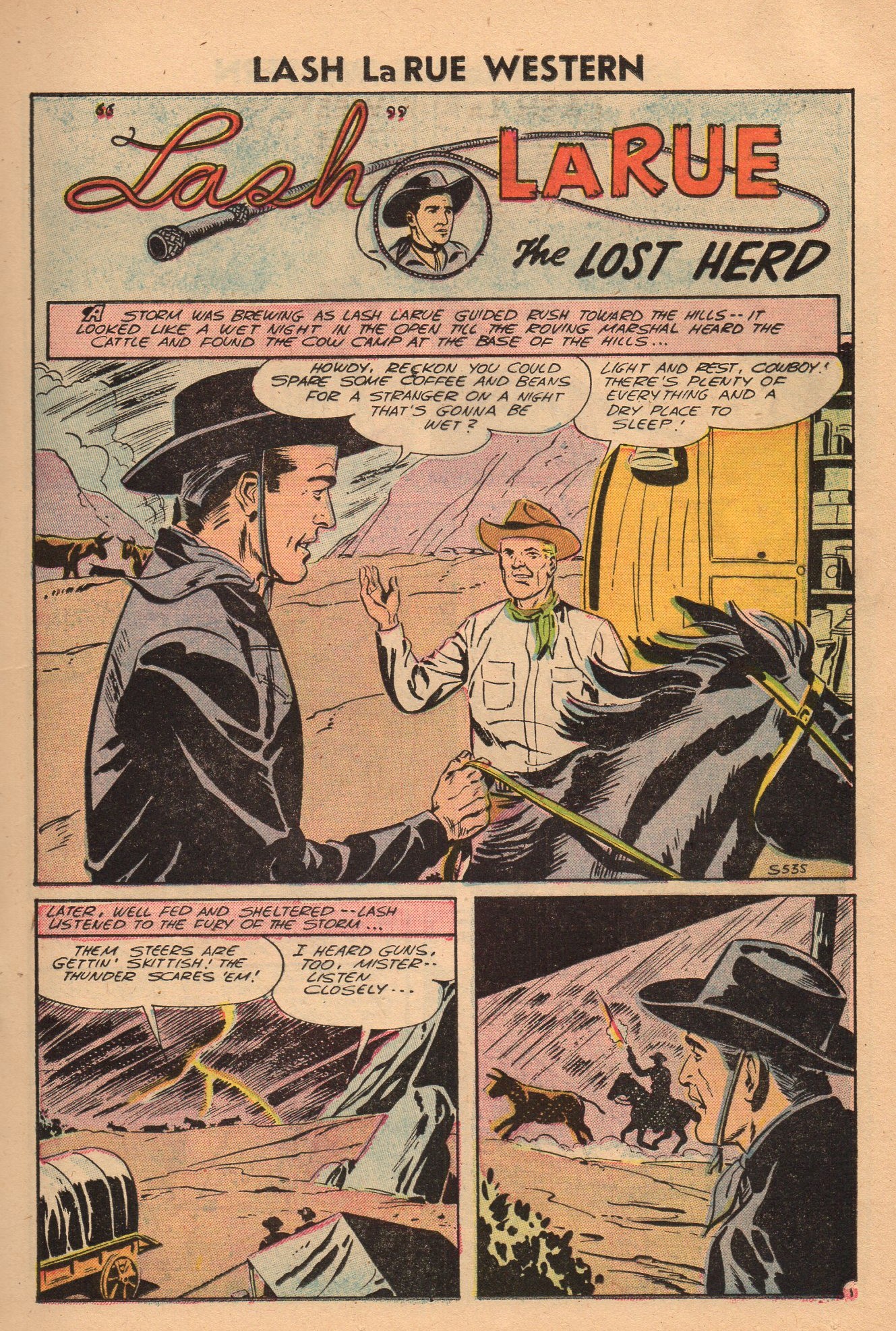 Read online Lash Larue Western (1949) comic -  Issue #60 - 17