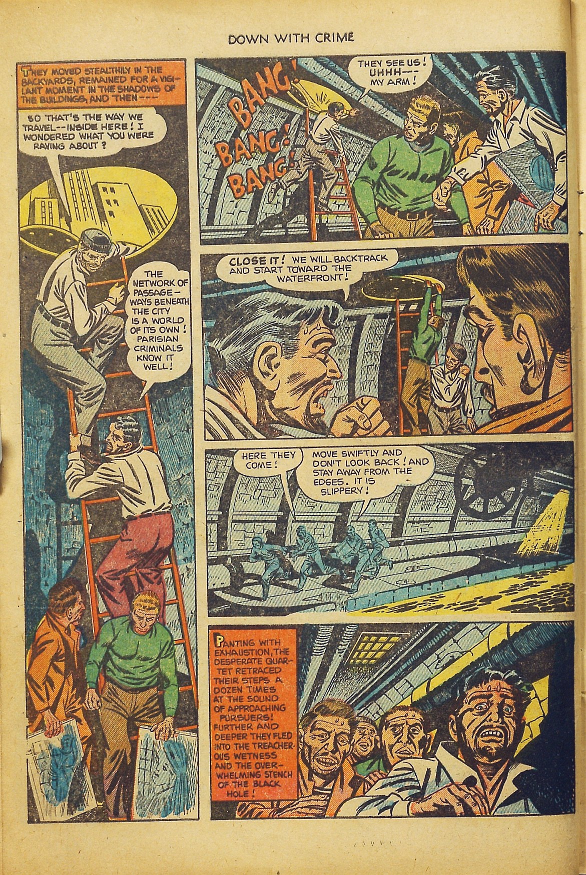 Read online Down With Crime comic -  Issue #4 - 10