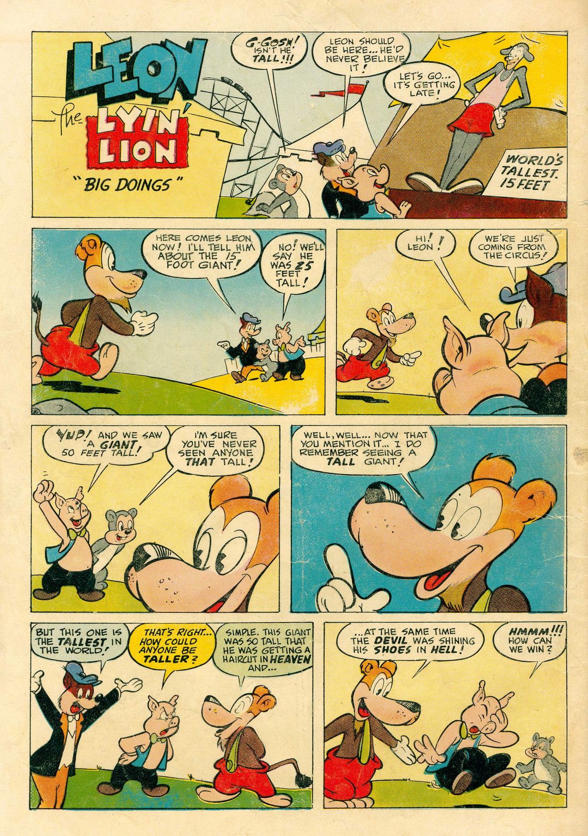 Read online Zoo Funnies comic -  Issue #2 - 36