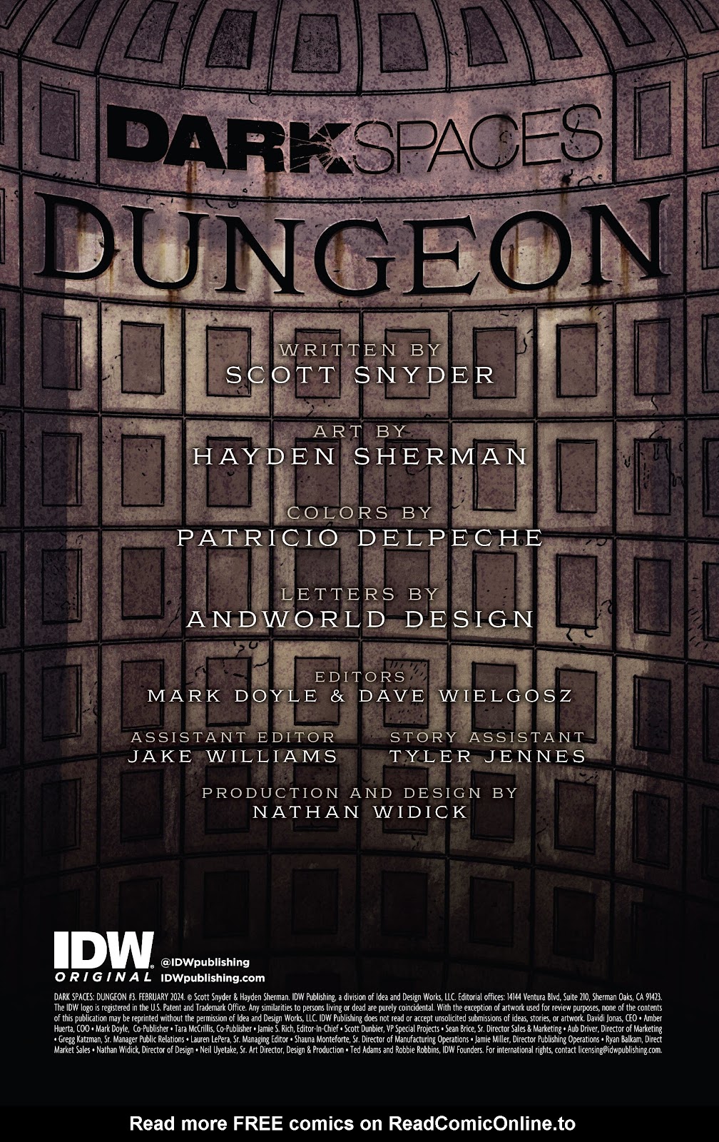 Dark Spaces: Dungeon issue 3 - Page 2
