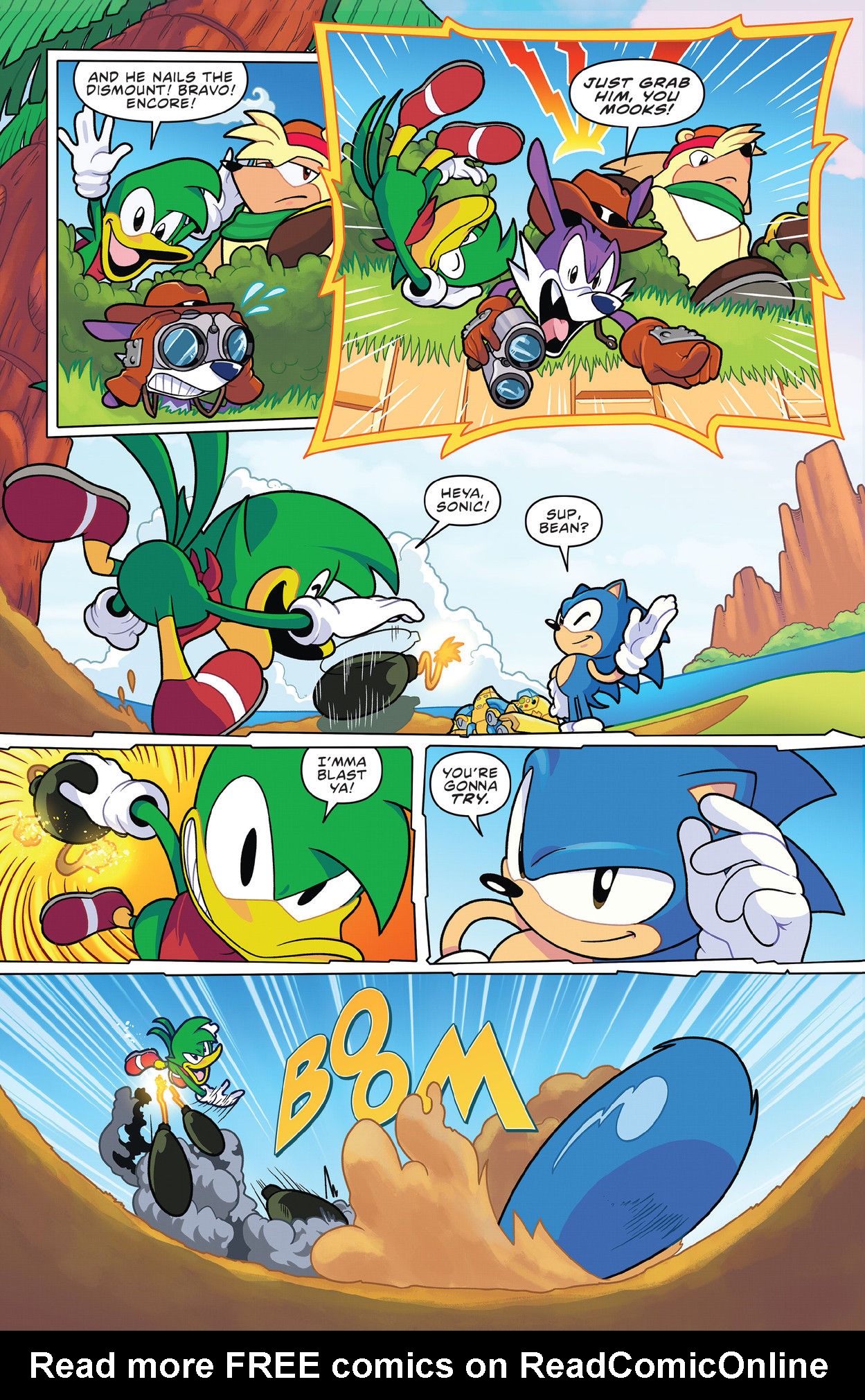 Read online Sonic the Hedgehog: Fang the Hunter comic -  Issue #1 - 5