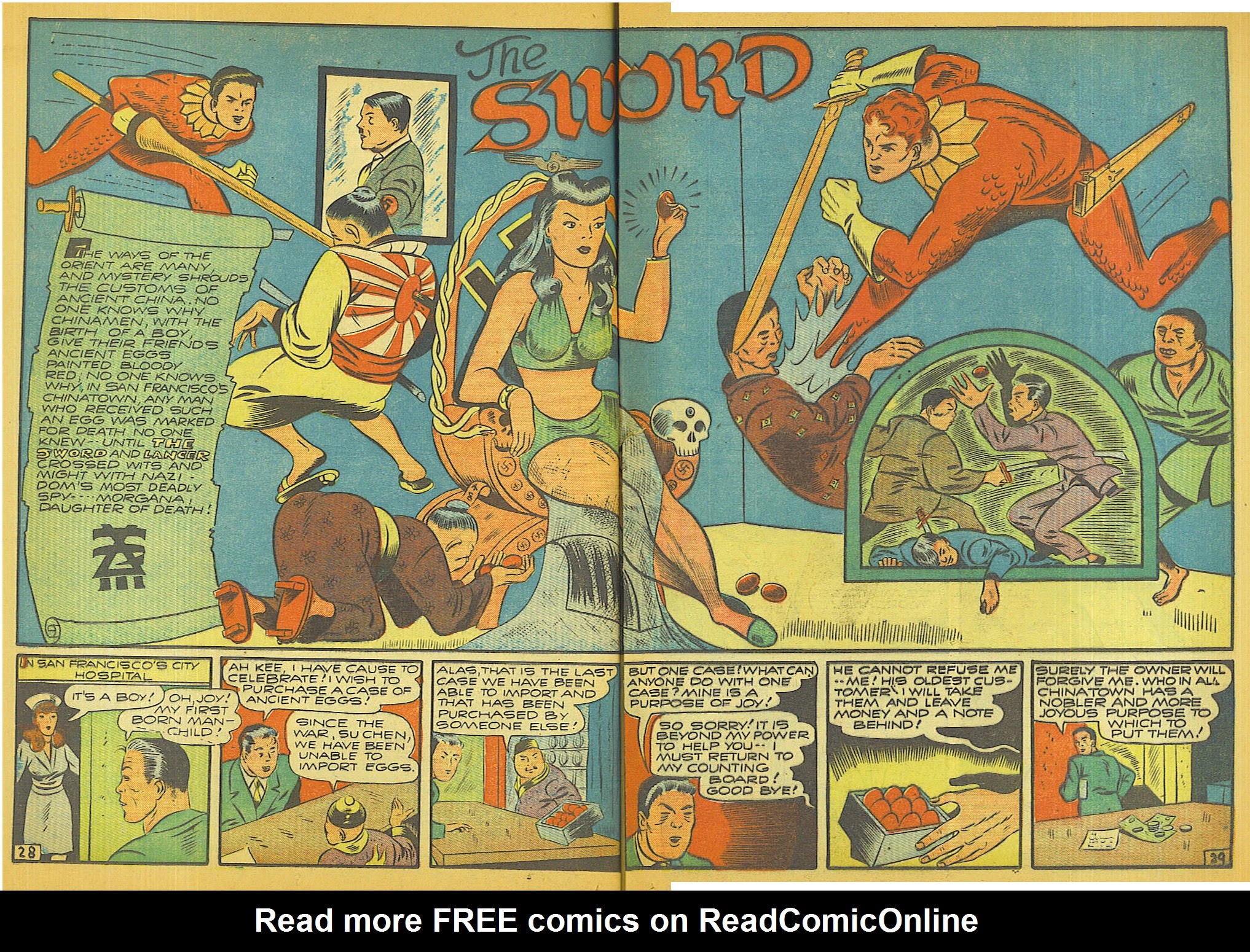 Read online Super-Mystery Comics comic -  Issue #17 - 29