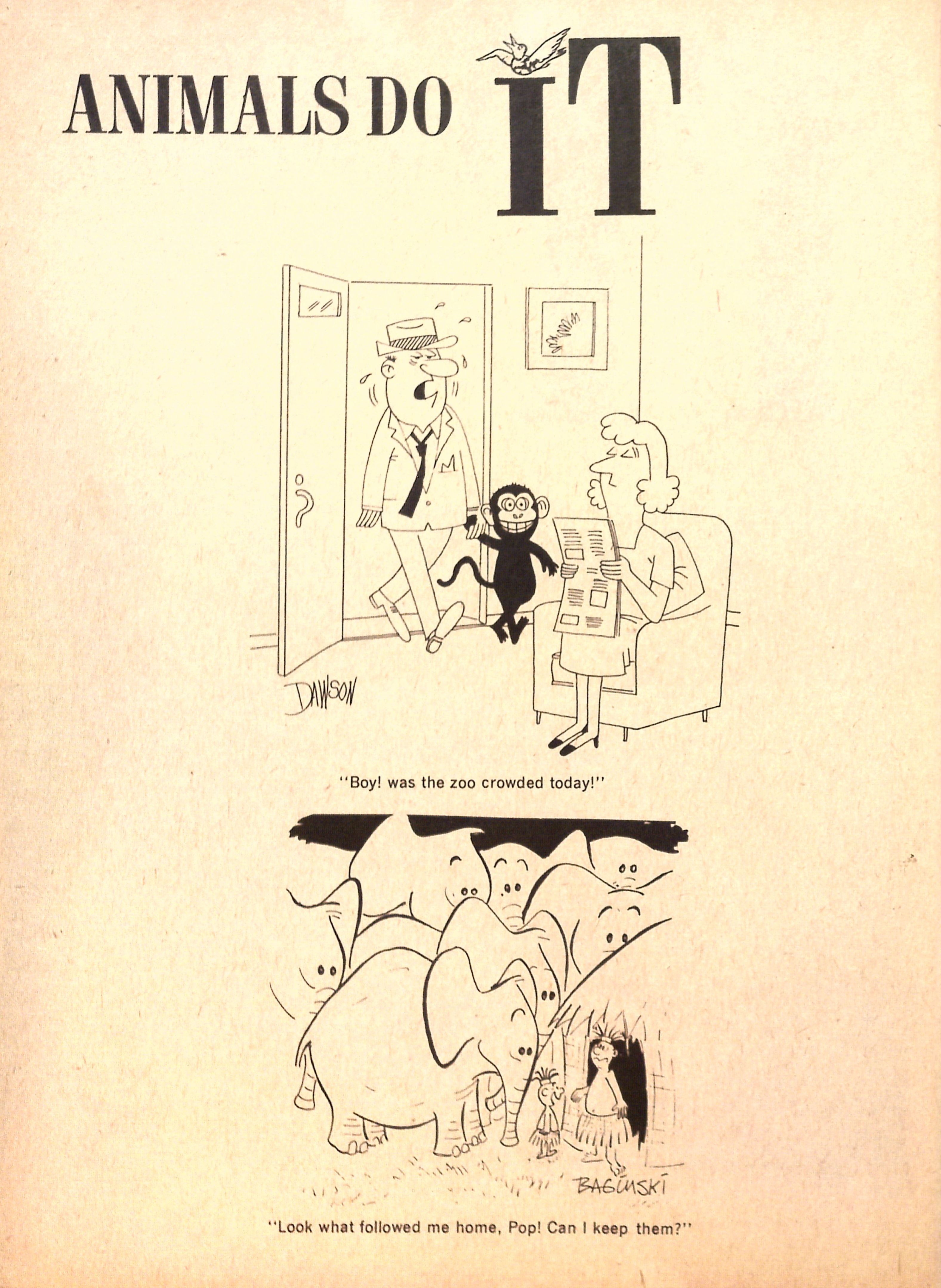 Read online Cartoons and Gags comic -  Issue #51 - 37