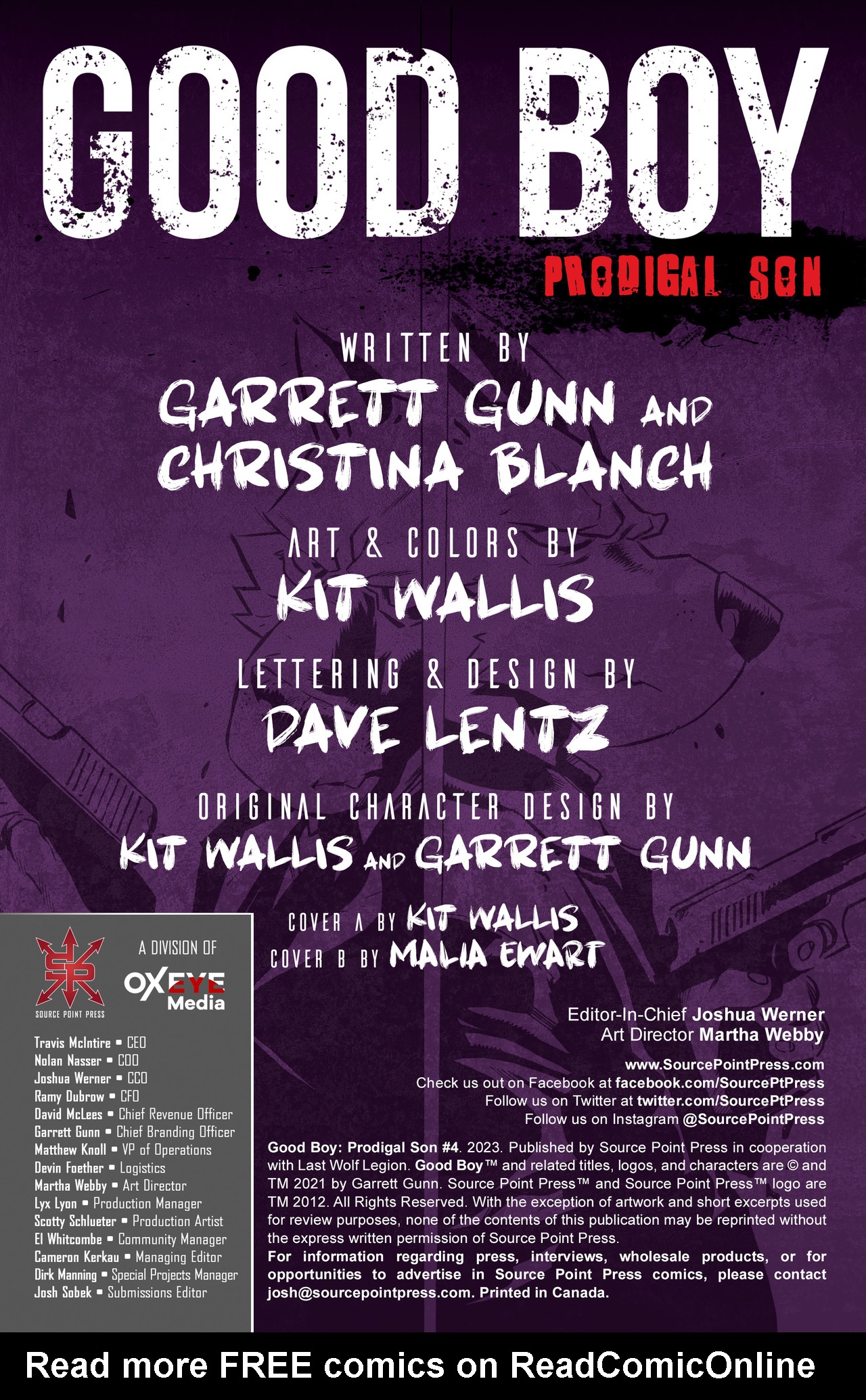 Read online Good Boy: Prodigal Son comic -  Issue #4 - 2