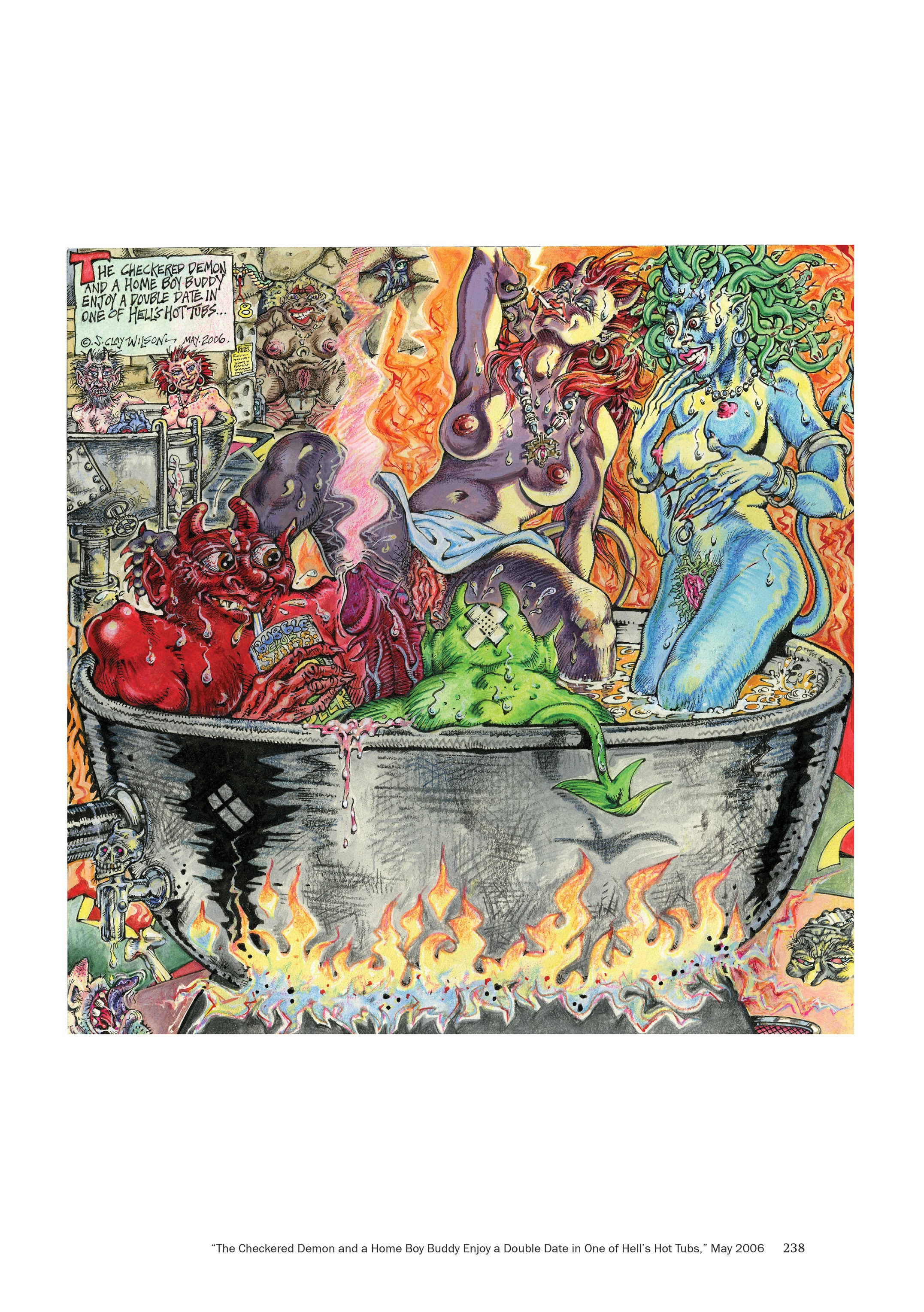 Read online The Mythology of S. Clay Wilson comic -  Issue # Belgian Lace from Hell (Part 3) - 41