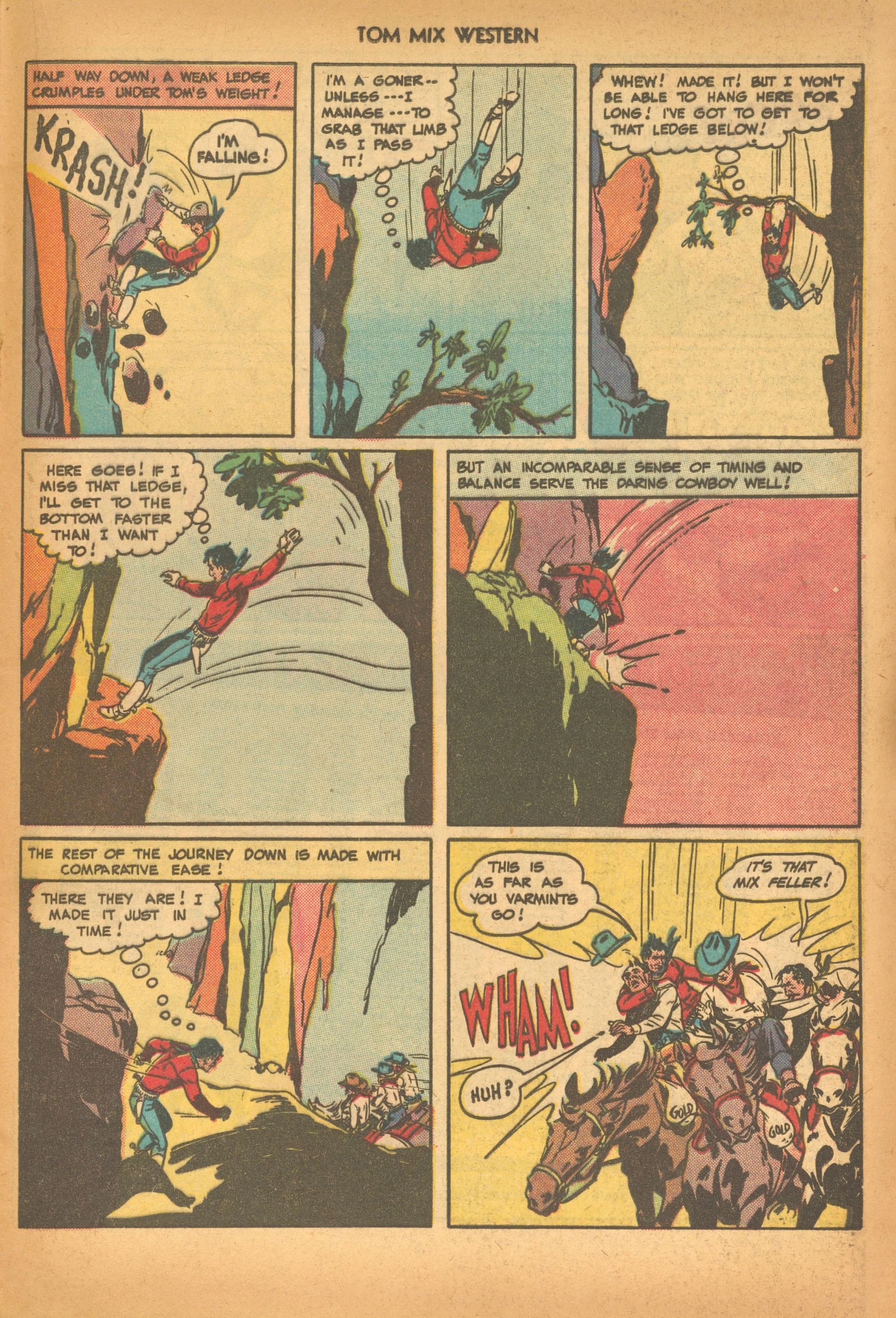 Read online Tom Mix Western (1948) comic -  Issue #19 - 37