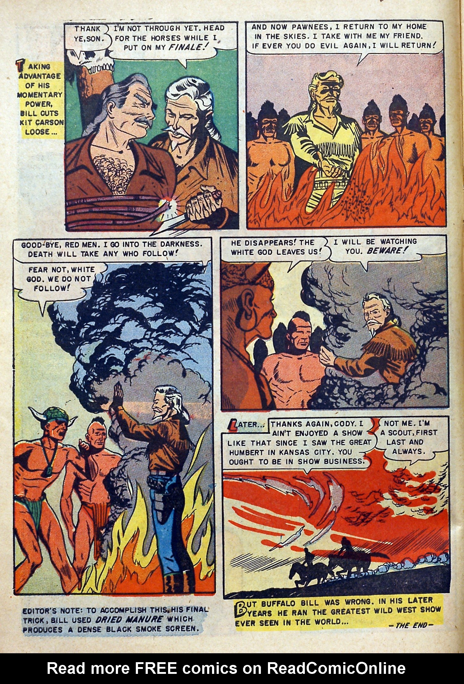 Read online Buffalo Bill comic -  Issue #7 - 10