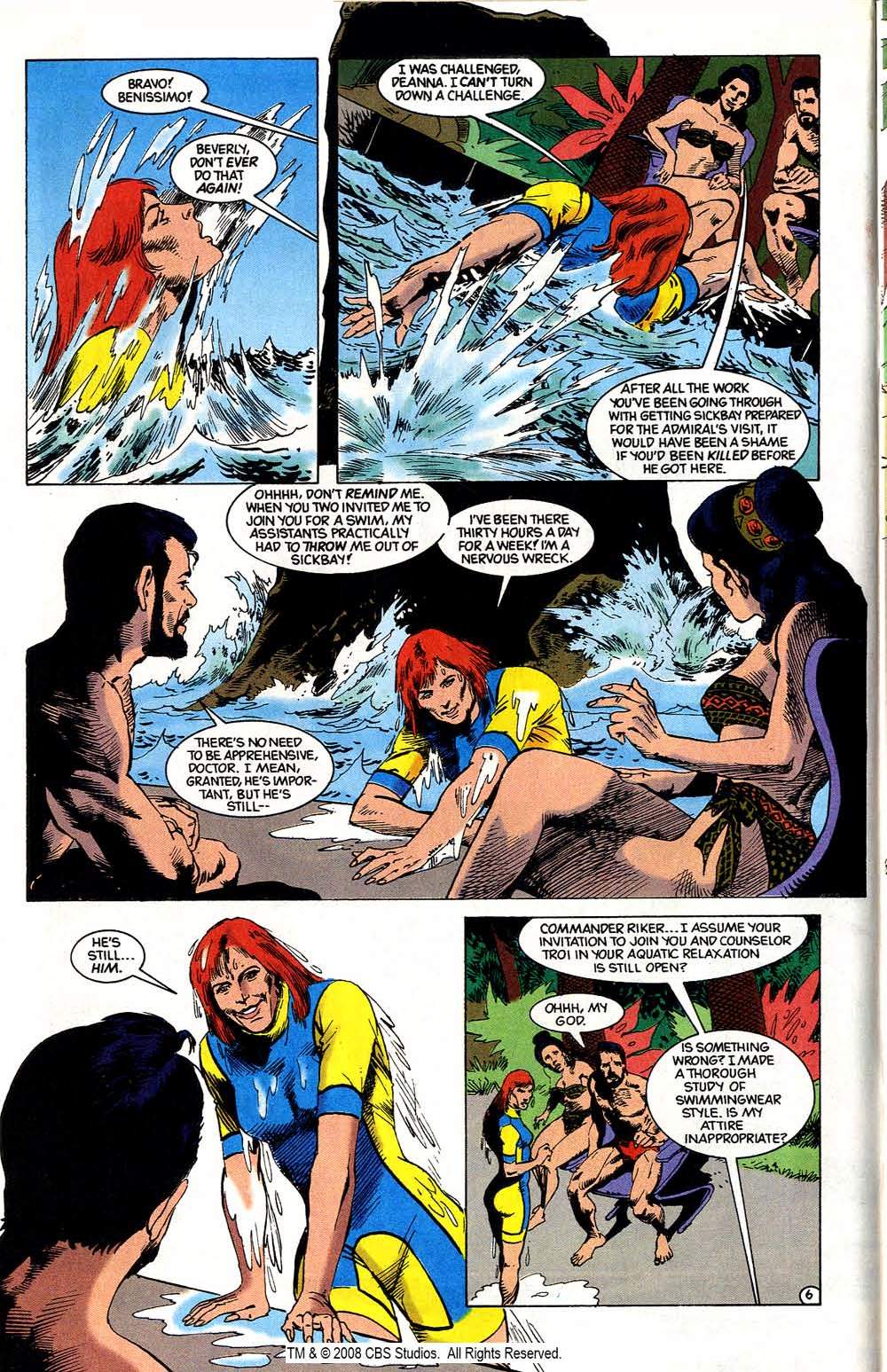 Read online Star Trek: The Next Generation - The Modala Imperative comic -  Issue #1 - 8