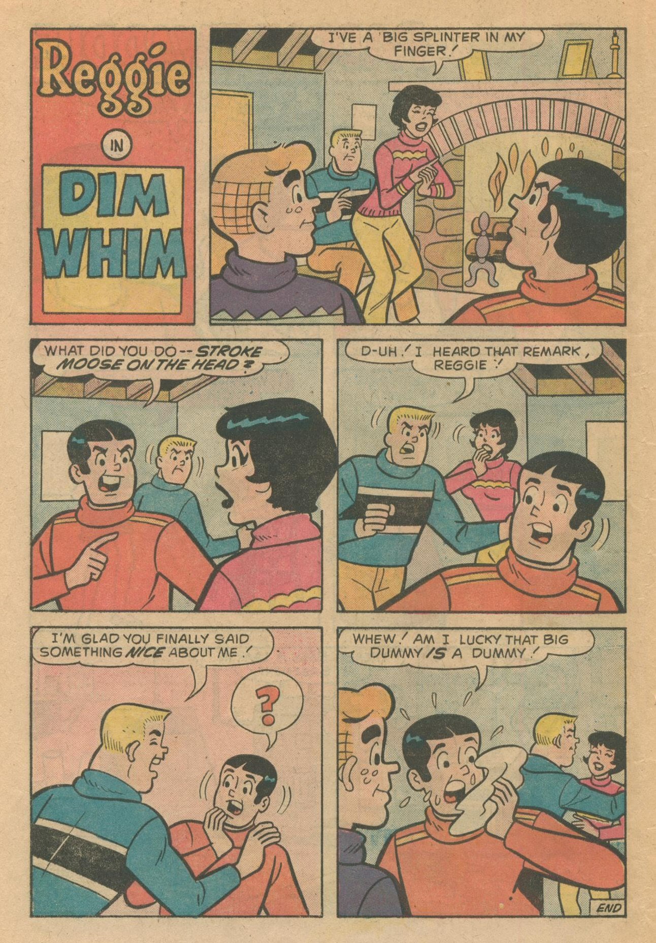Read online Reggie's Wise Guy Jokes comic -  Issue #33 - 30