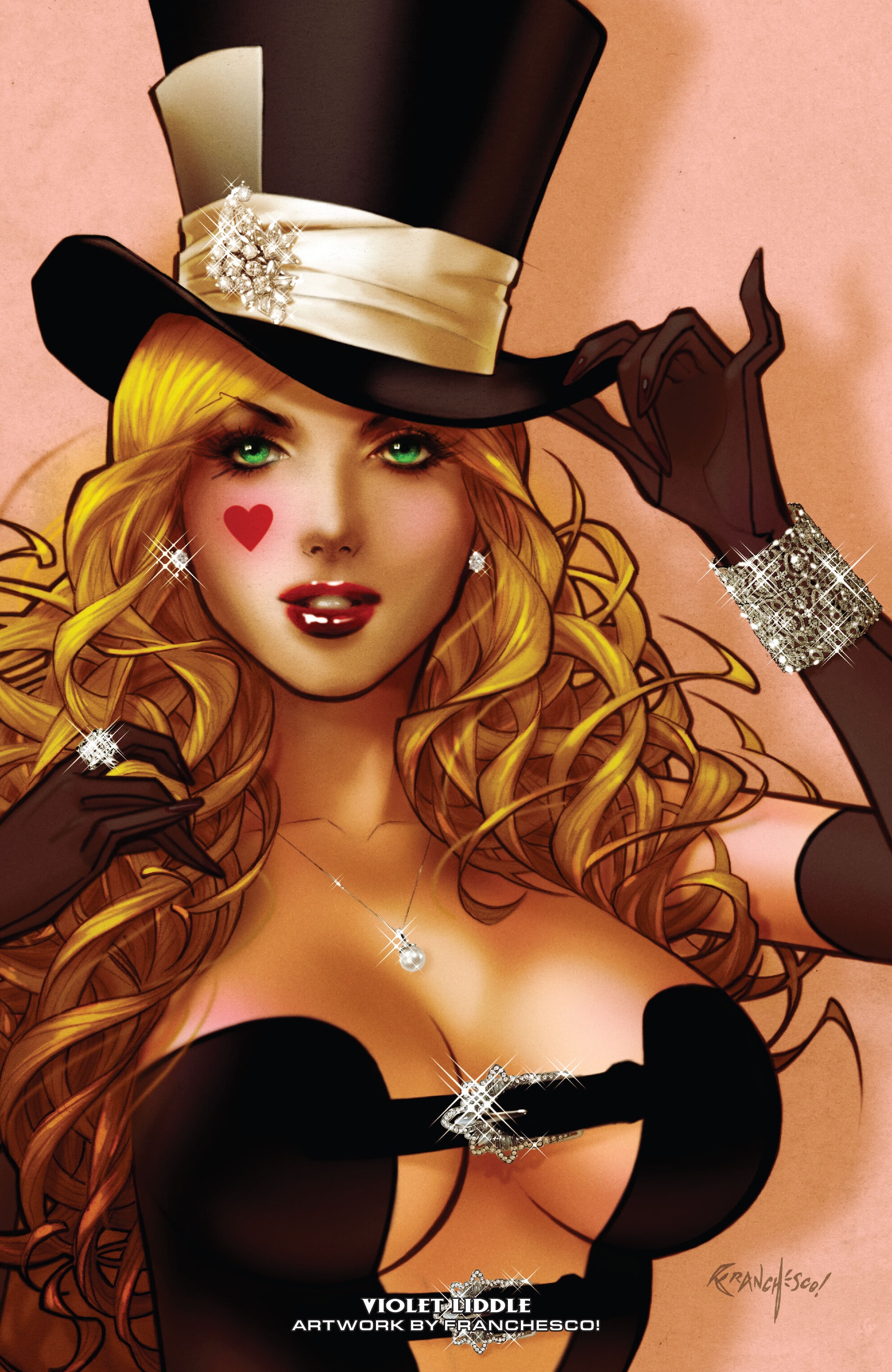 Read online Grimm Fairy Tales 2024 Valentine's Day Lingerie Pinup Special comic -  Issue # Full - 38