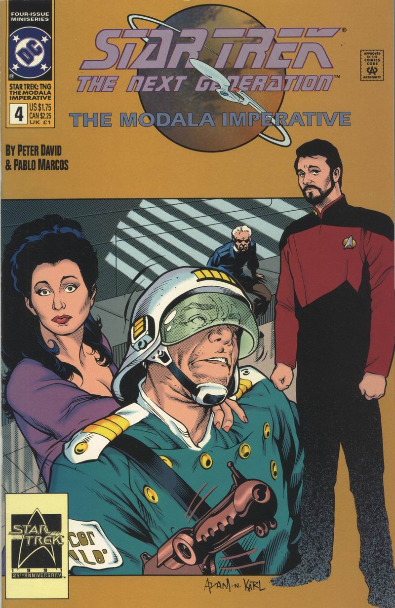 Read online Star Trek: The Next Generation - The Modala Imperative comic -  Issue #4 - 1