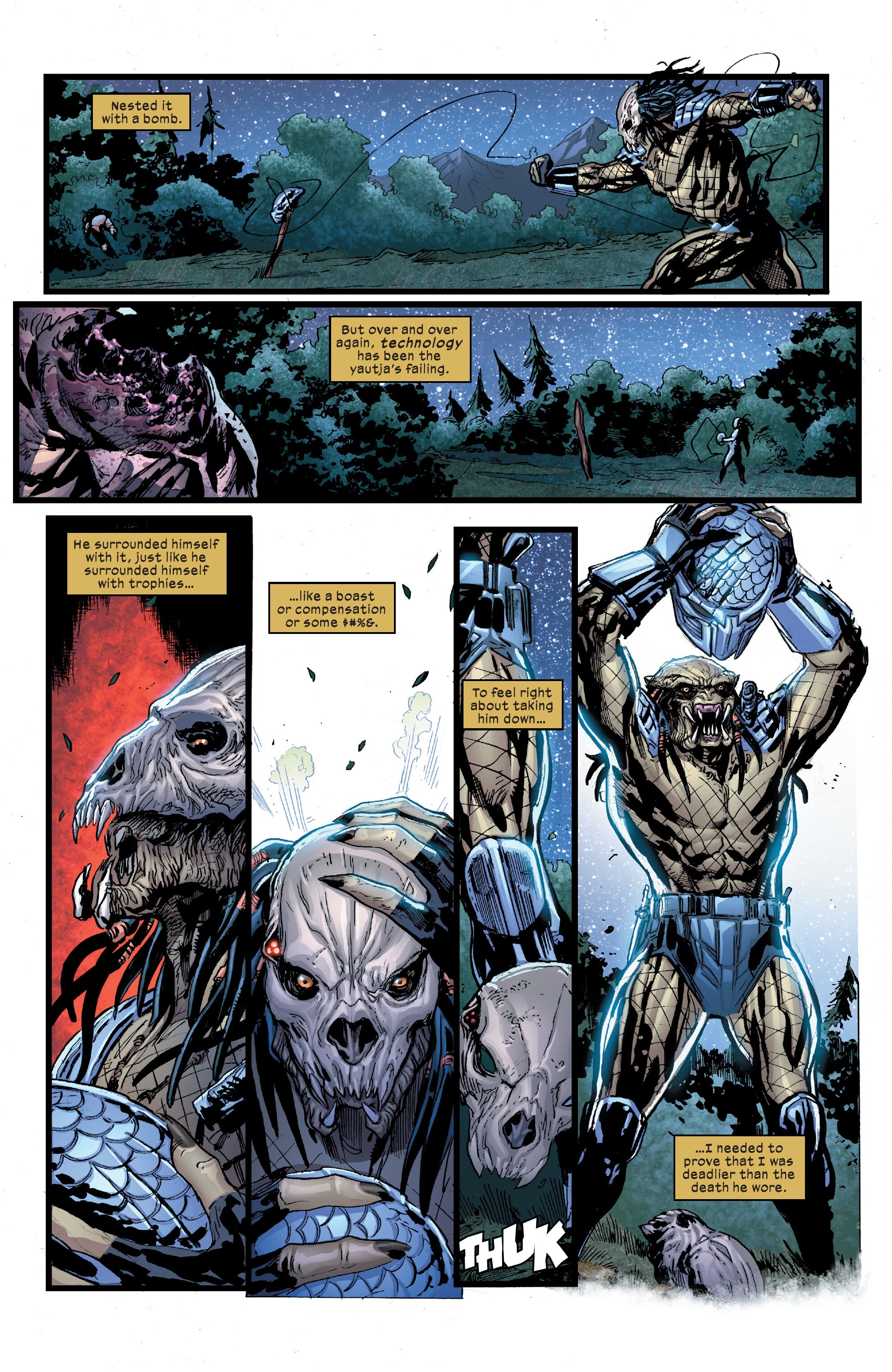 Read online Predator vs. Wolverine comic -  Issue #4 - 6