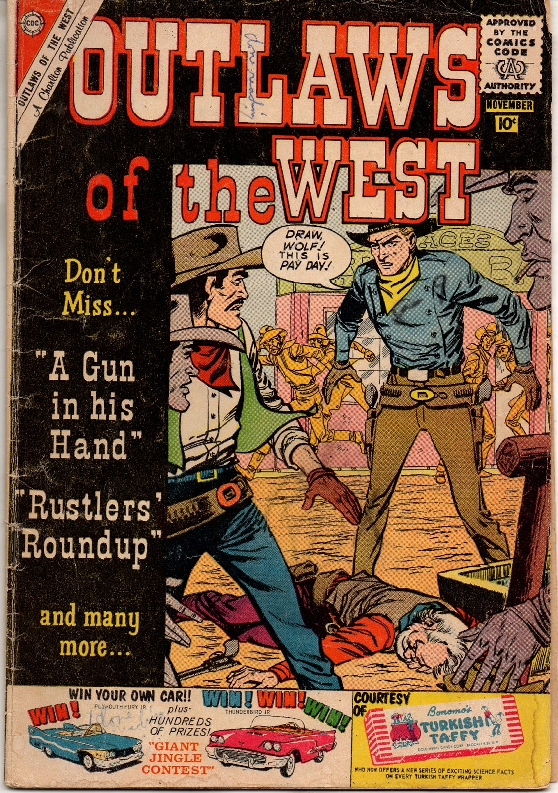 Outlaws of the West issue 28 - Page 1