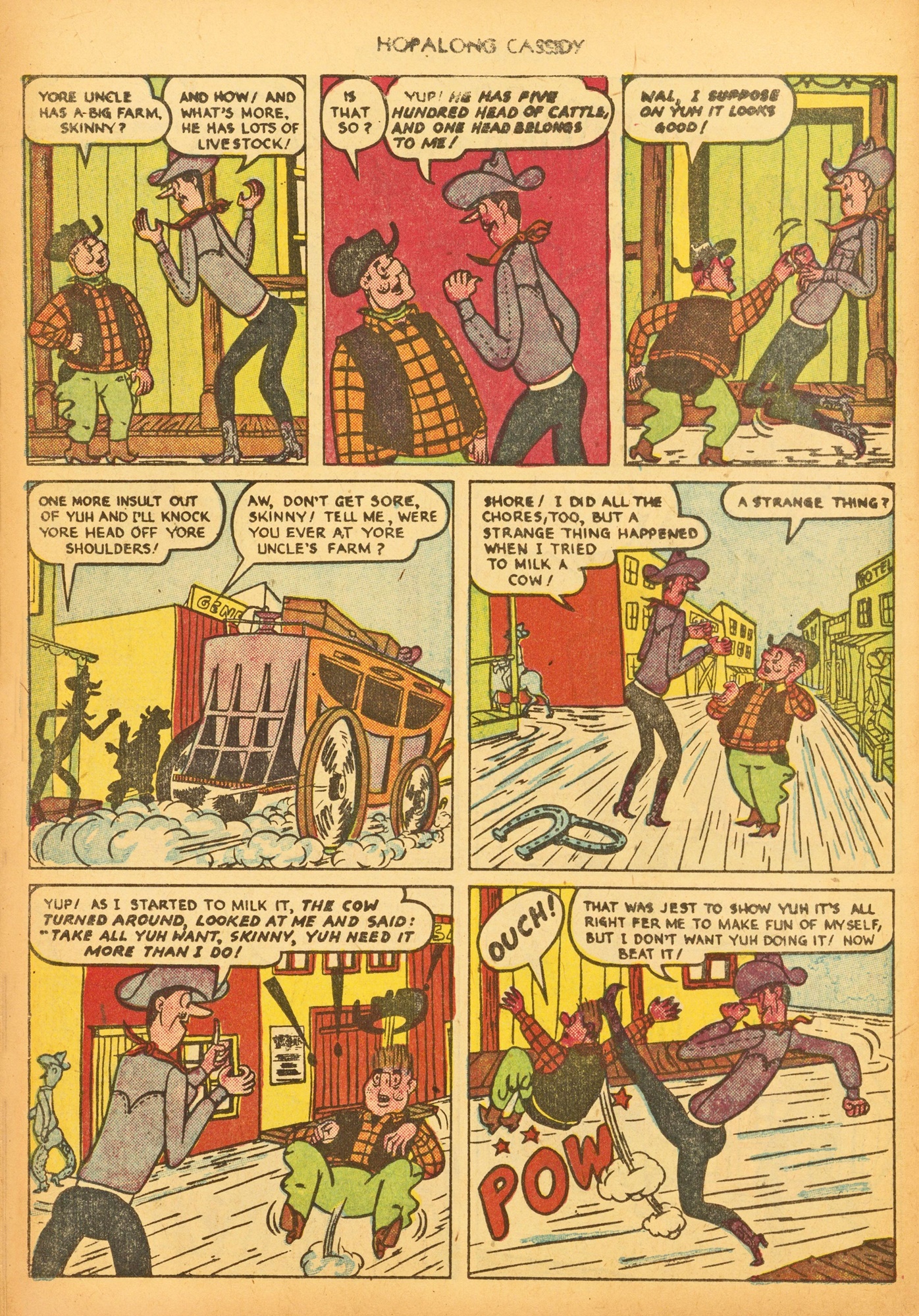 Read online Hopalong Cassidy comic -  Issue #54 - 26